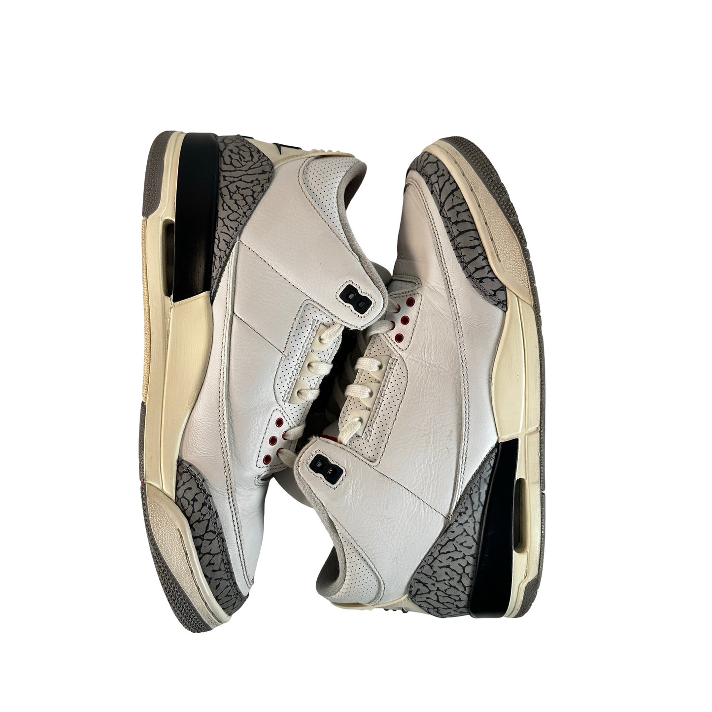 DN3707 100 Jordan 3 Retro White Cement Reimagined [USED] - 11.5 M (Used17)
