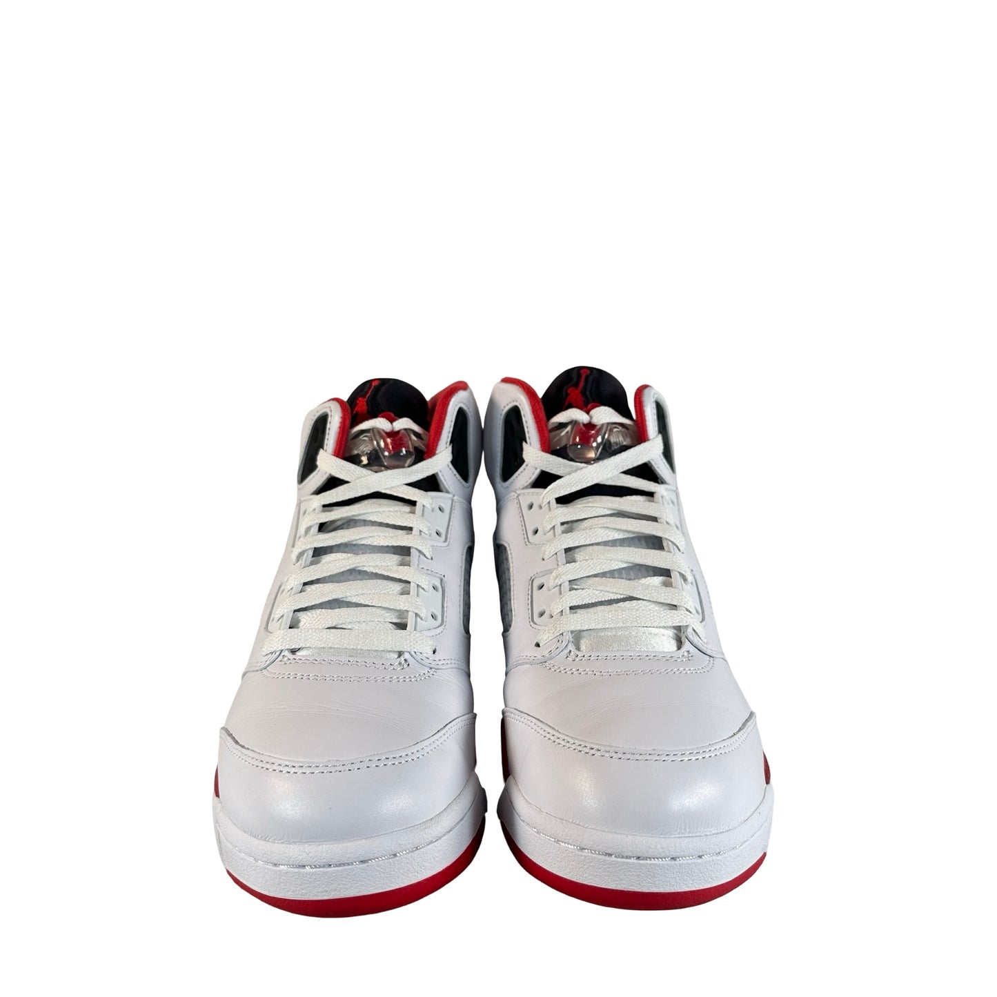 HQ7978 101 Jordan 5 Retro Fire Red Black Tongue (2025) [USED] - 9.5 M (Used2)