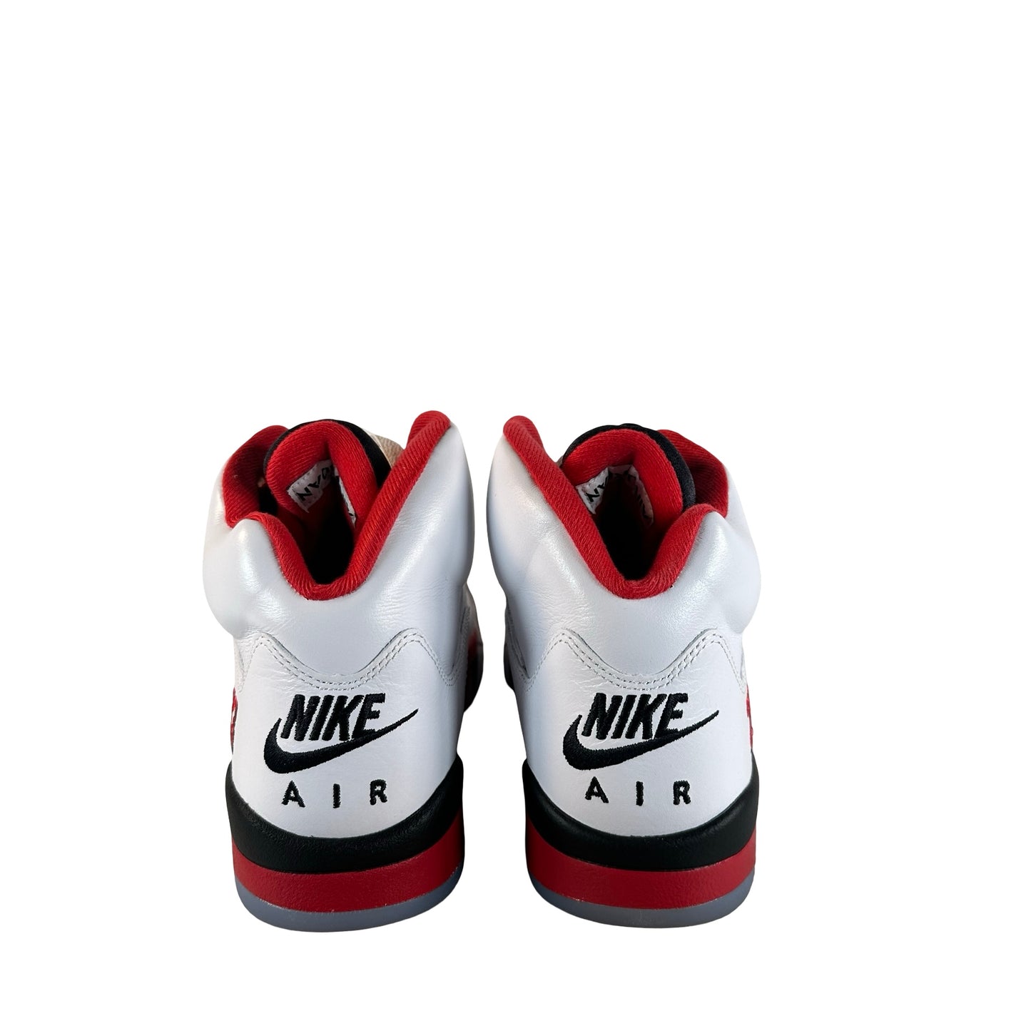 HQ7978 101 Jordan 5 Retro Fire Red Black Tongue (2025) [USED] - 9.5 M (Used2)