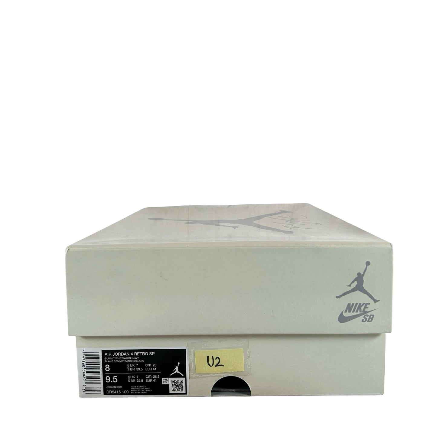 DR5415 100 Jordan 4 Retro SB Navy [USED] - 8 M (Used2)