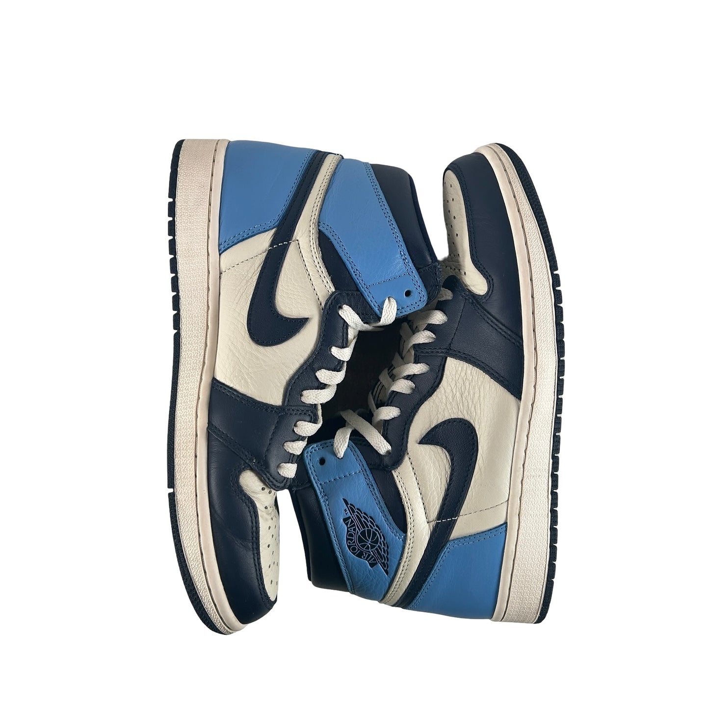 555088 140 Jordan 1 Obsidian UNC [USED] - 9.5 M (Used) (No Box)