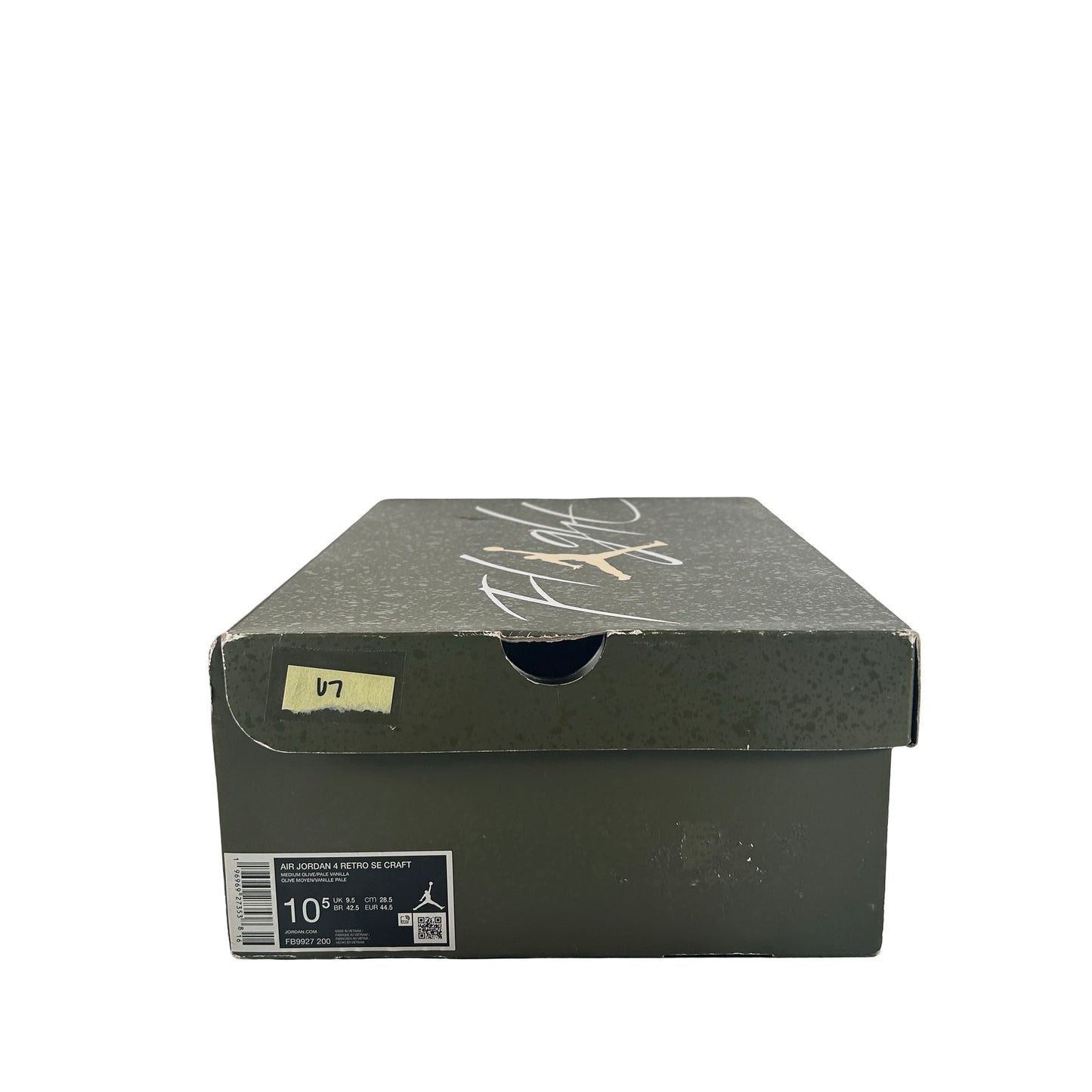 FB9927 200 Air Jordan 4 Craft Medium Olive [USED] - 10.5 M (Used7)