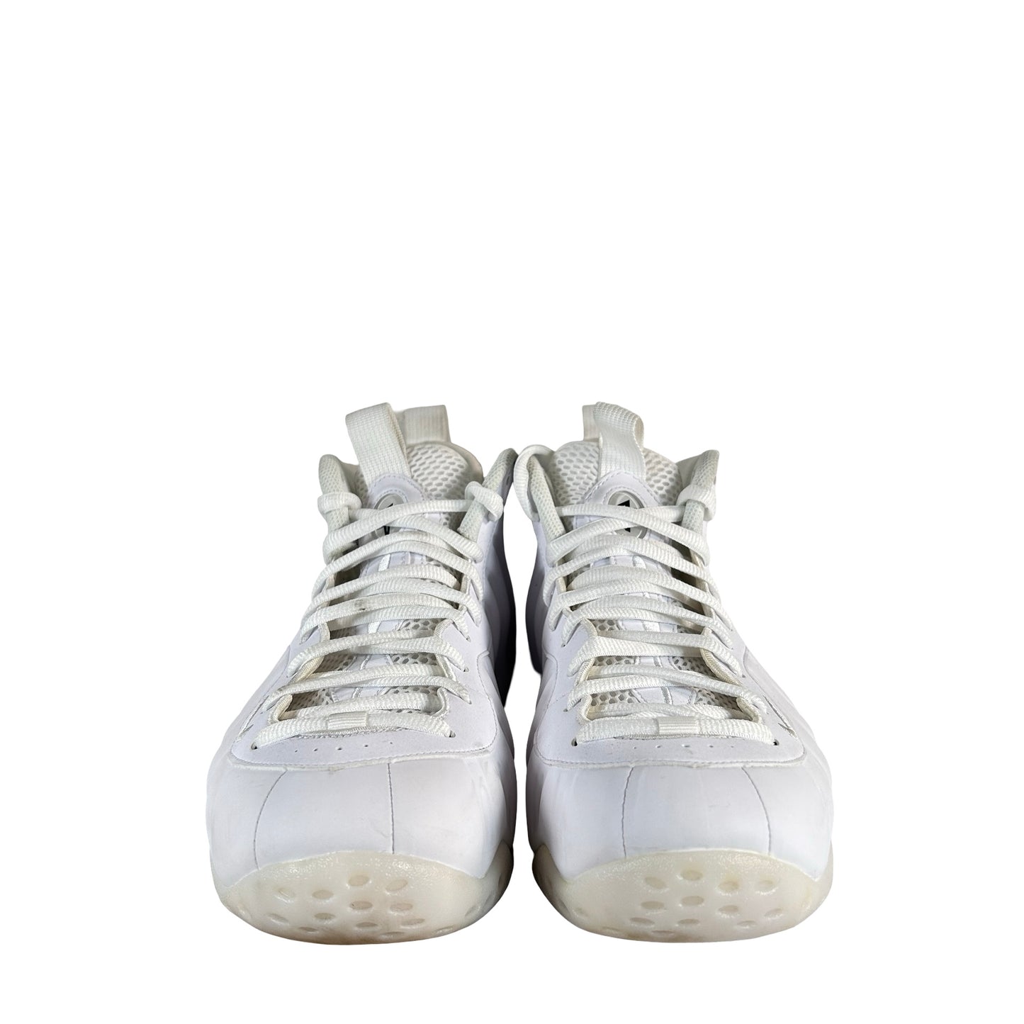 HJ5195 100 Nike Air Foamposite One Triple White [USED] - 10 M (Used)