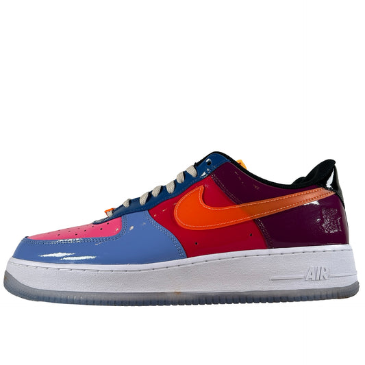 DV5255 400 Nike Air Force 1 Low SP Undefeated Multi-Patent Total Orange [USED] - 13 M (Used) (No Box)