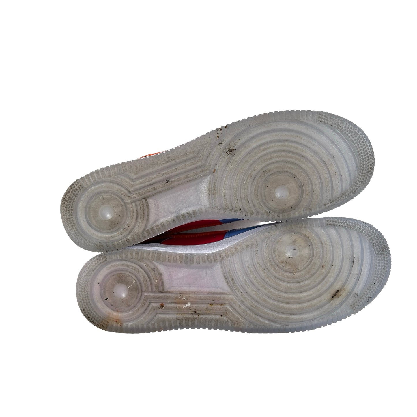 DV5255 400 Nike Air Force 1 Low SP Undefeated Multi-Patent Total Orange [USED] - 13 M (Used) (No Box)