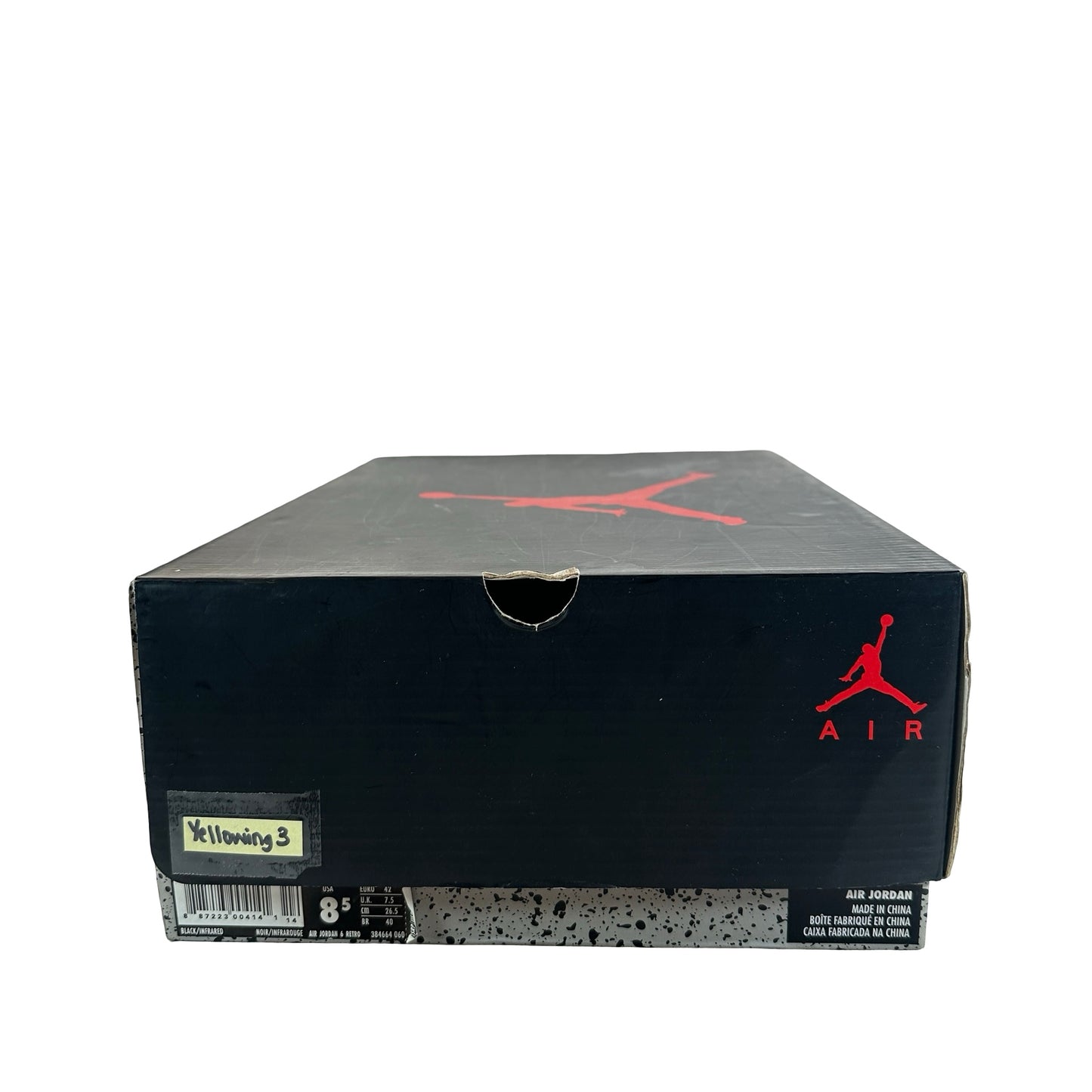 384664 060 Jordan 6 Infrared - 8.5 M (Yellowing Soles3)