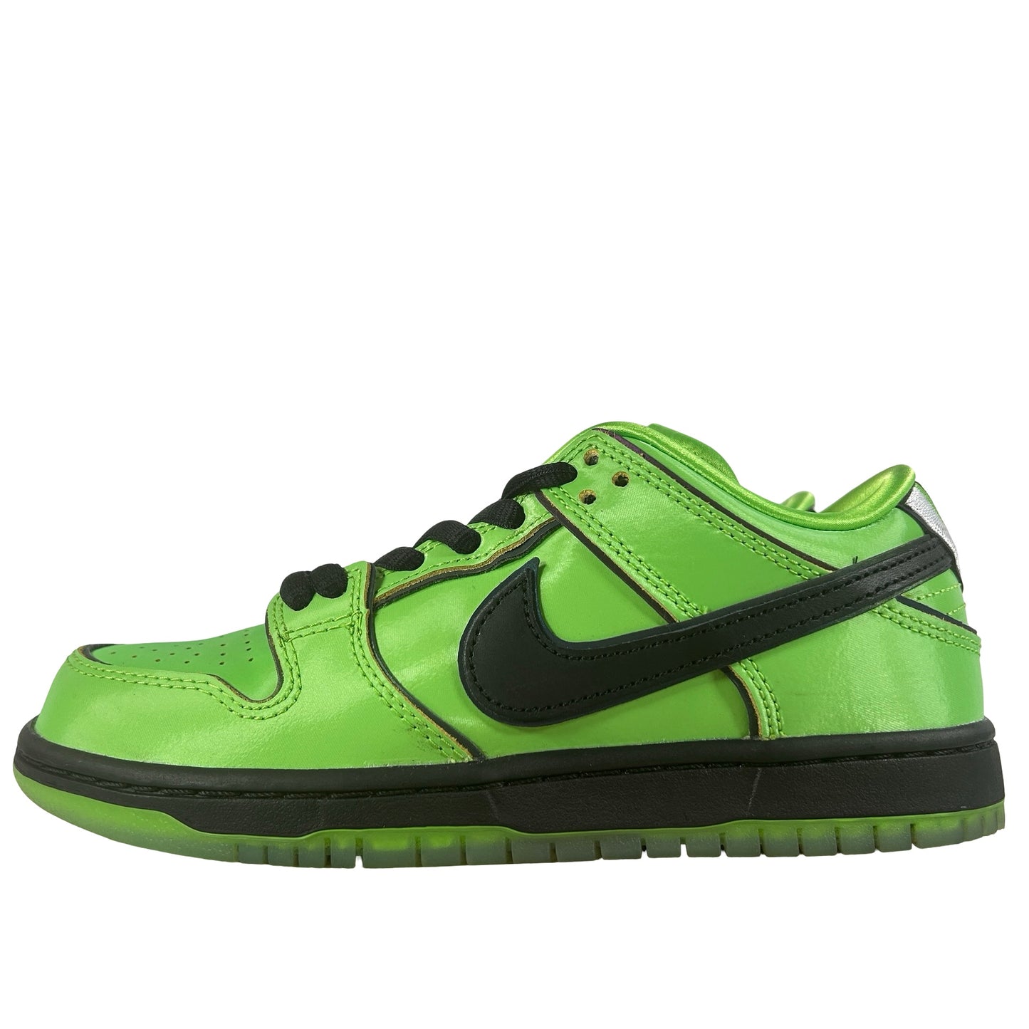 FZ8319 300 Nike SB Dunk Low The Powerpuff Girls Buttercup [USED] - 4.5 M (Used) (No Box)