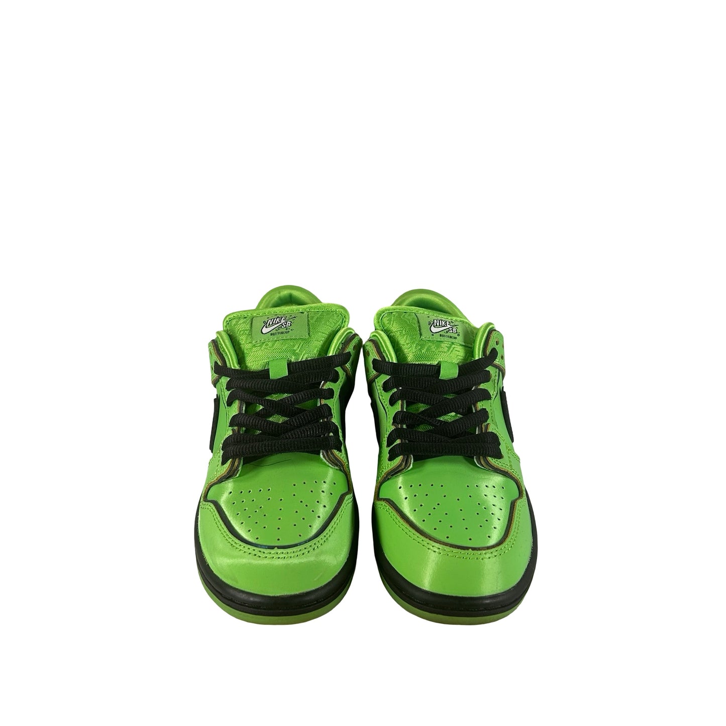 FZ8319 300 Nike SB Dunk Low The Powerpuff Girls Buttercup [USED] - 4.5 M (Used) (No Box)