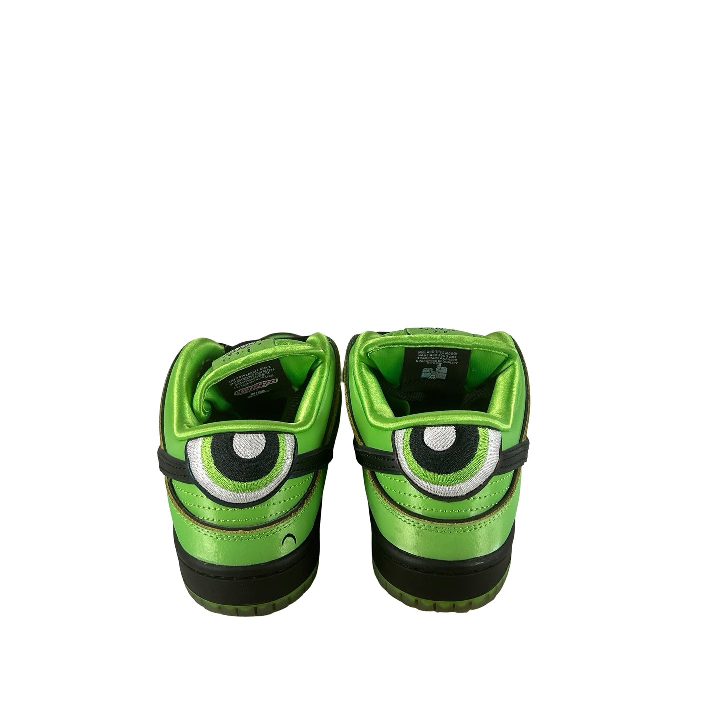 FZ8319 300 Nike SB Dunk Low The Powerpuff Girls Buttercup [USED] - 4.5 M (Used) (No Box)