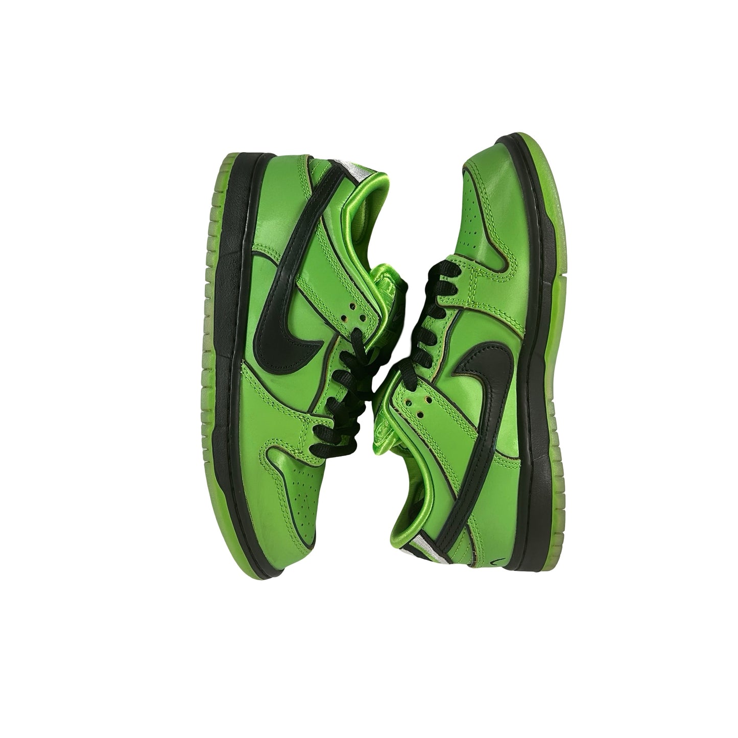 FZ8319 300 Nike SB Dunk Low The Powerpuff Girls Buttercup [USED] - 4.5 M (Used) (No Box)