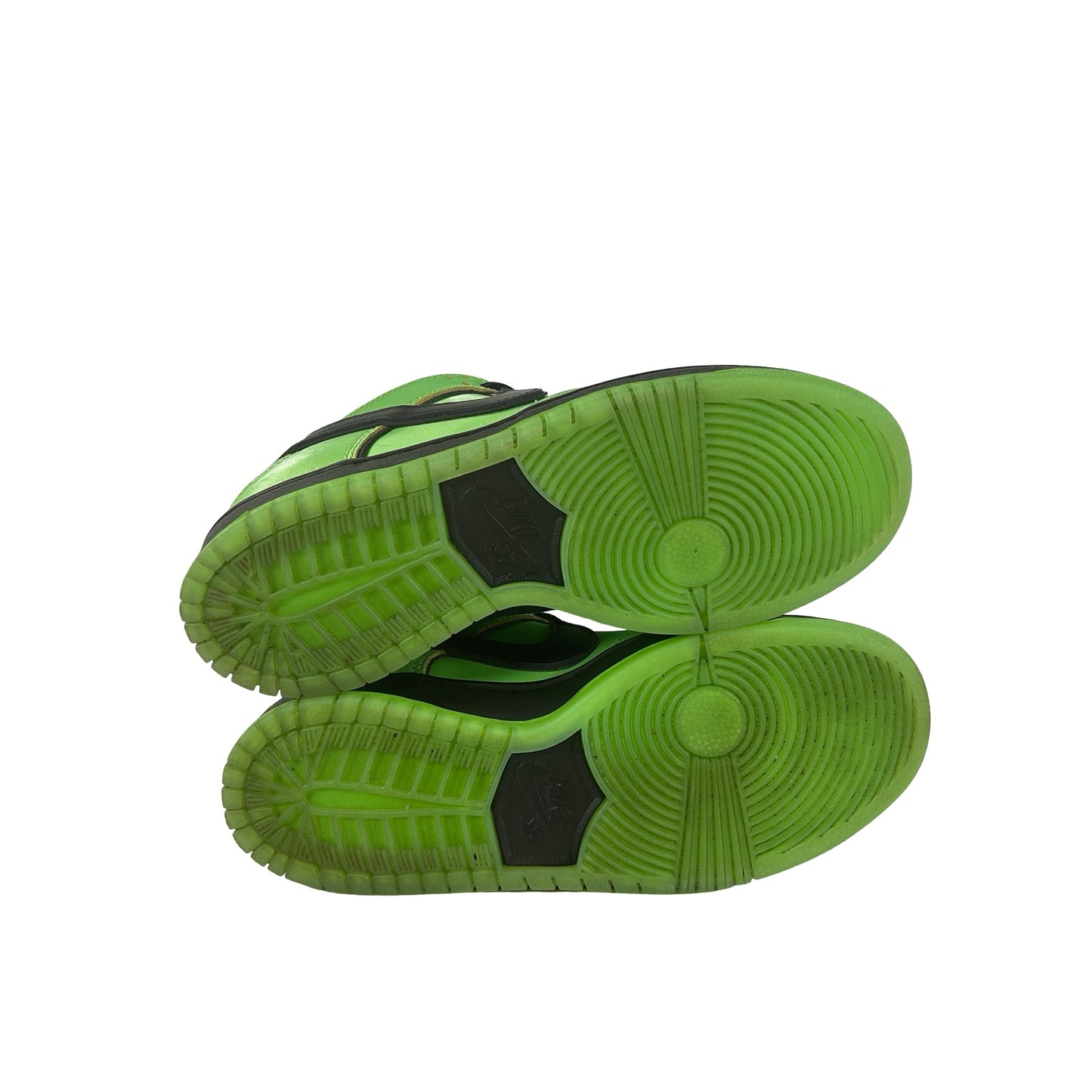 FZ8319 300 Nike SB Dunk Low The Powerpuff Girls Buttercup [USED] - 4.5 M (Used) (No Box)