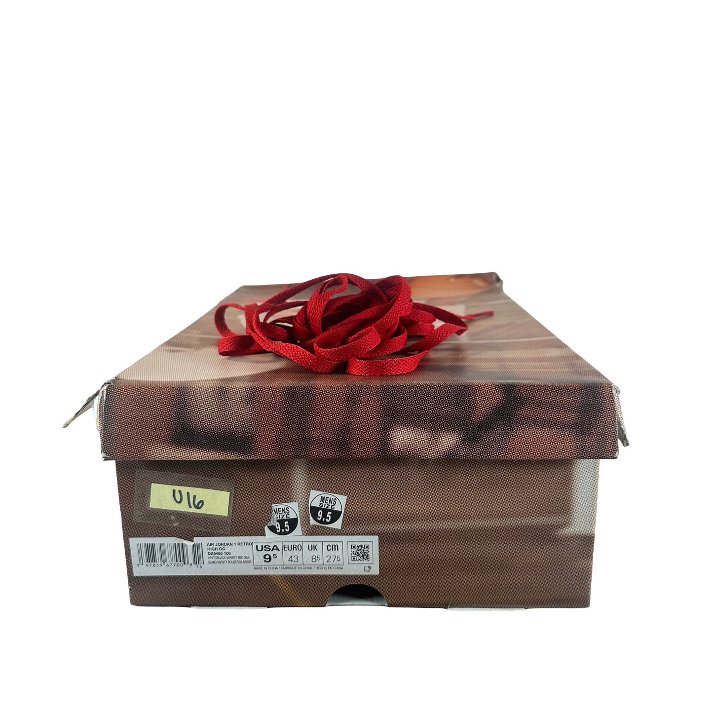 DZ5485 106 Jordan 1 Retro High OG Black Toe Reimagined [USED] - 9.5 M (Used16)