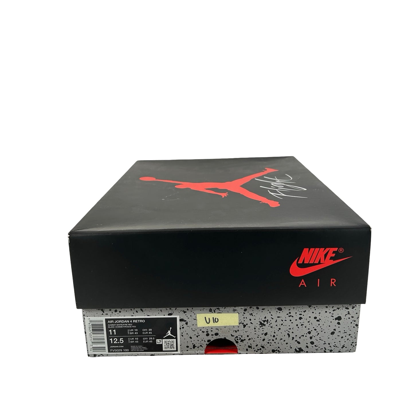 FV5029 100 Jordan 4 Retro White Cement (2025) [USED] - 11 M (Used10)