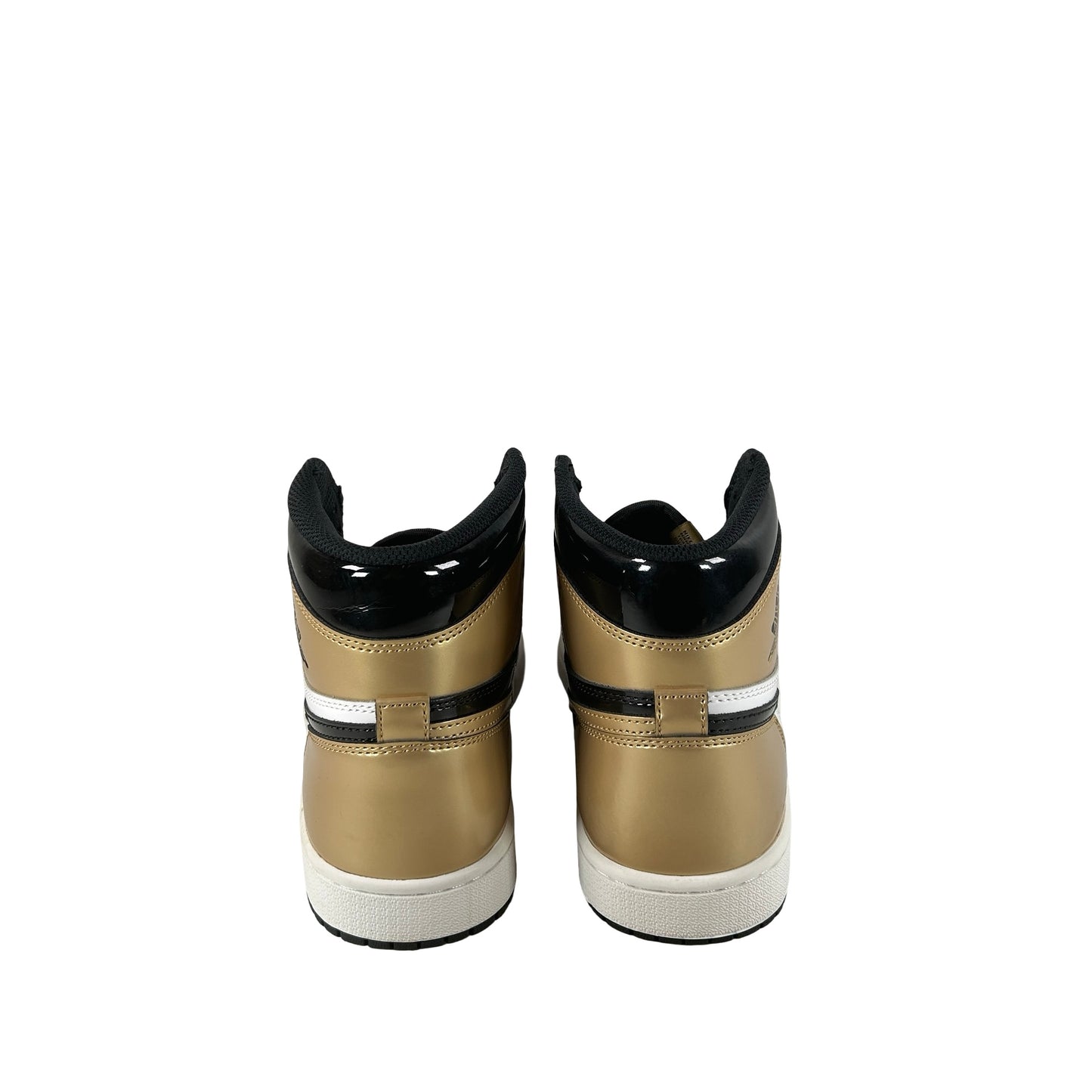 861428 007 Jordan 1 Retro High NRG Patent Gold Toe [USED] - 9 M (Used)
