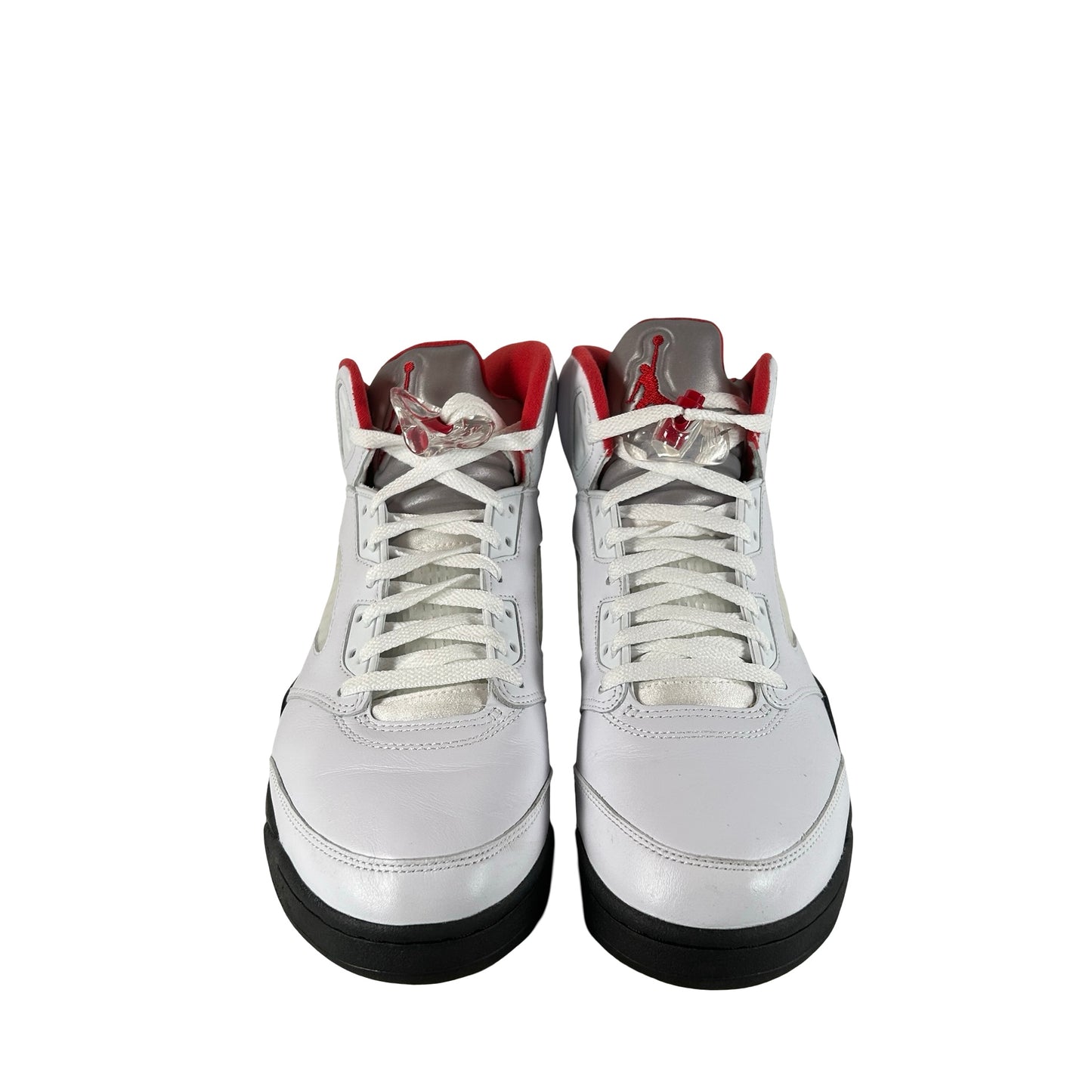 DA1911 102 Jordan 5 Retro Fire Red Silver Tongue (2020) [USED] - 11 M (Used5)