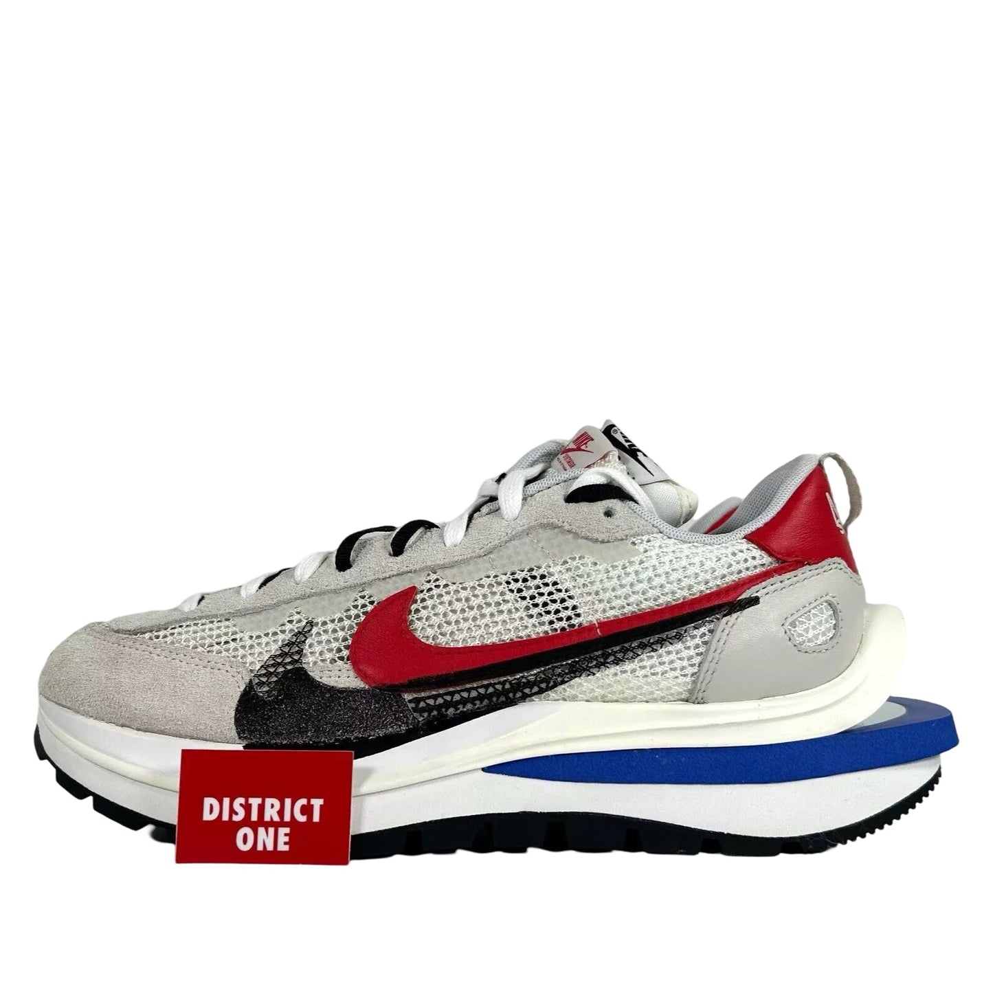 CV1363 100 Nike Vaporwaffle Sacai Sport Fuchsia Game Royal [CONDITIONAL] - 8.5 M (Replace Box) (Missing black laces)