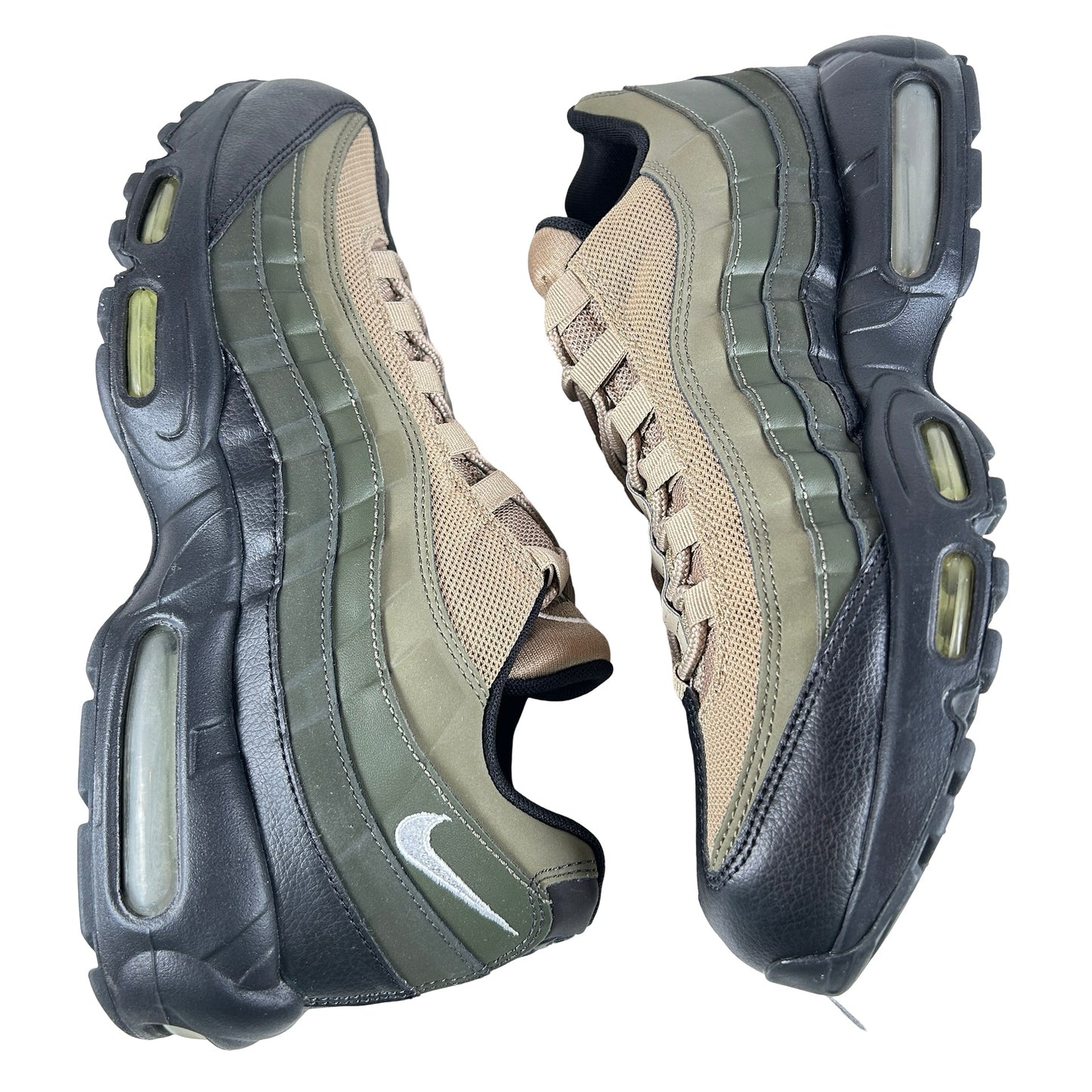 749766 024 Nike Air Max 95 Essential Black/White-Sequoia [USED] - 11.5 M (Used)