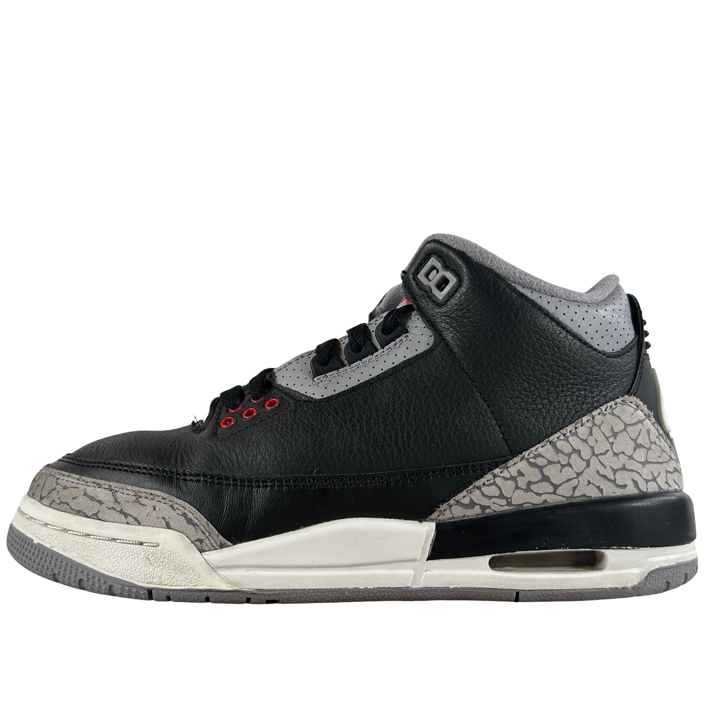 DM0967 010 Jordan 3 Retro Black Cement (2024) (GS) [USED] - 6.5 Y (Used) (No Box)