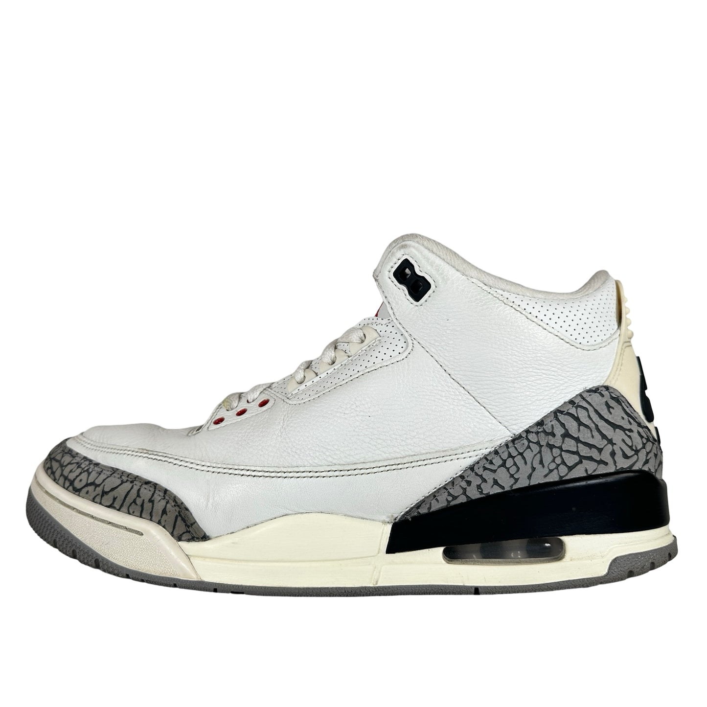 DN3707 100 Jordan 3 Retro White Cement Reimagined [USED] - 12 M (Used) (Replace Box)