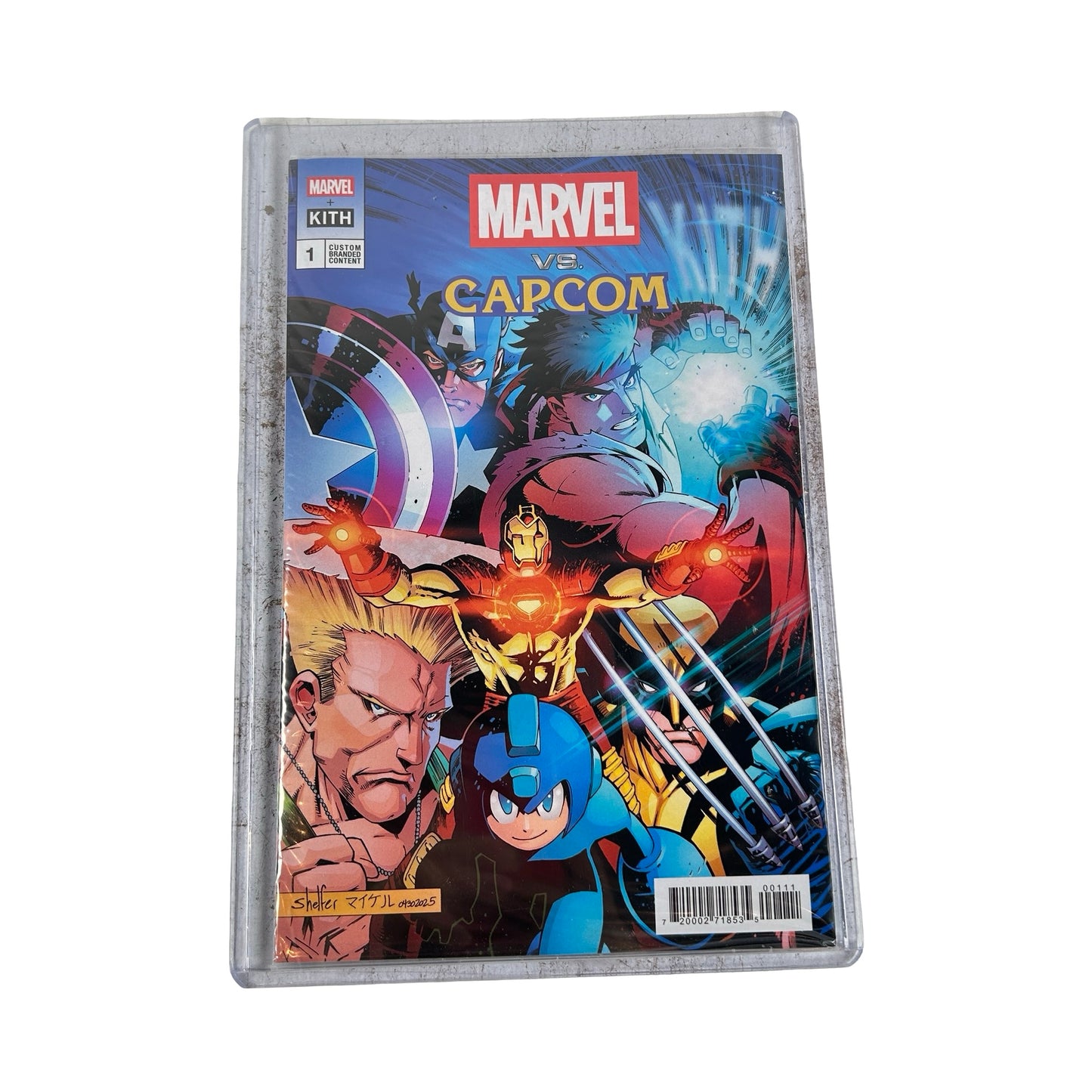 MVC012398 Kith Marvel vs. Capcom ASICS Gel-Nimbus 10.1 Iron Man Mega Man (Comic Included)