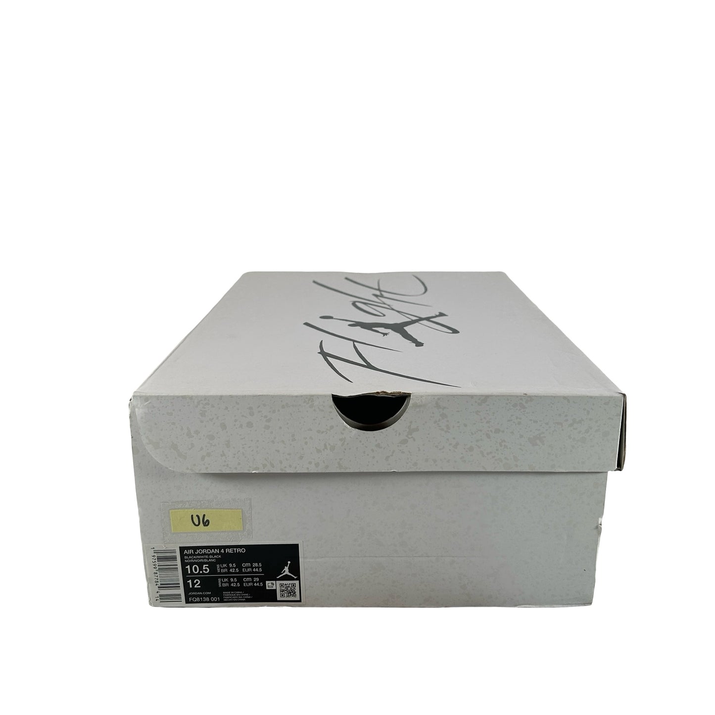 FQ8138 001 Air Jordan 4 Retro White Thunder [USED] - 10.5 M (Used6)