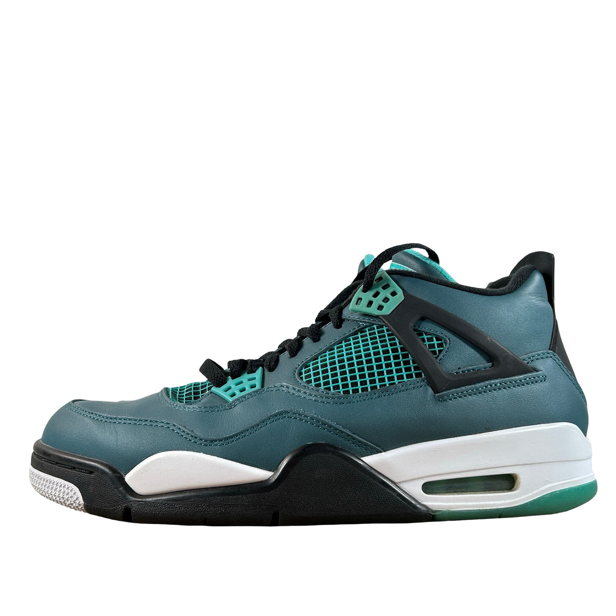 705331 330 Jordan 4 Retro Teal [USED] - 11 M (Used) (No Box)