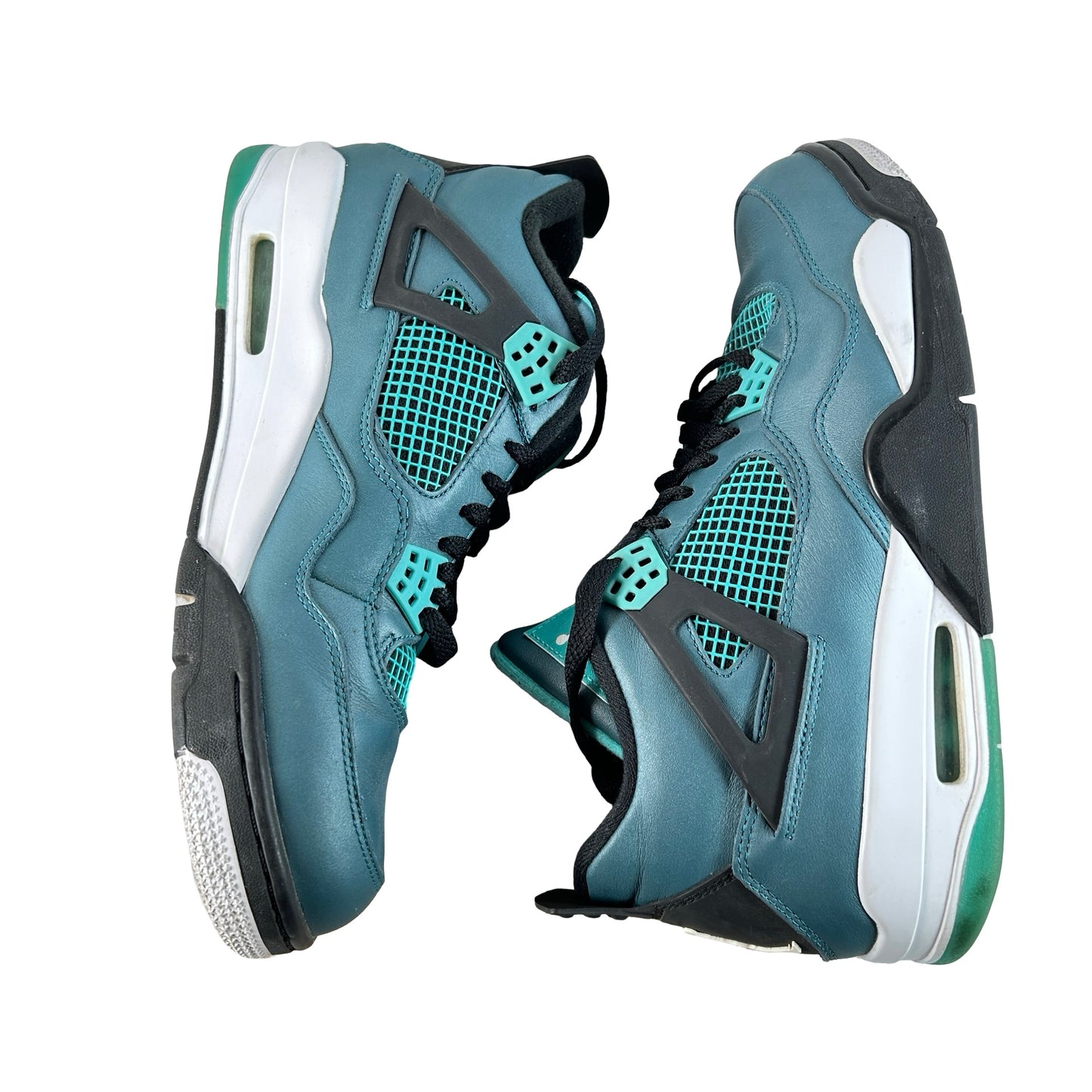 705331 330 Jordan 4 Retro Teal [USED] - 11 M (Used) (No Box)