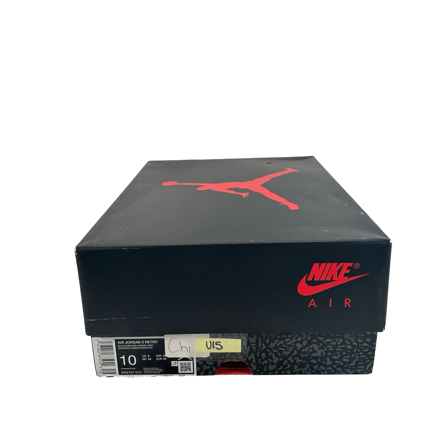 DN3707 010 Jordan 3 Retro Black Cement Reimagined (2024) [USED] - 10 M (Used15)