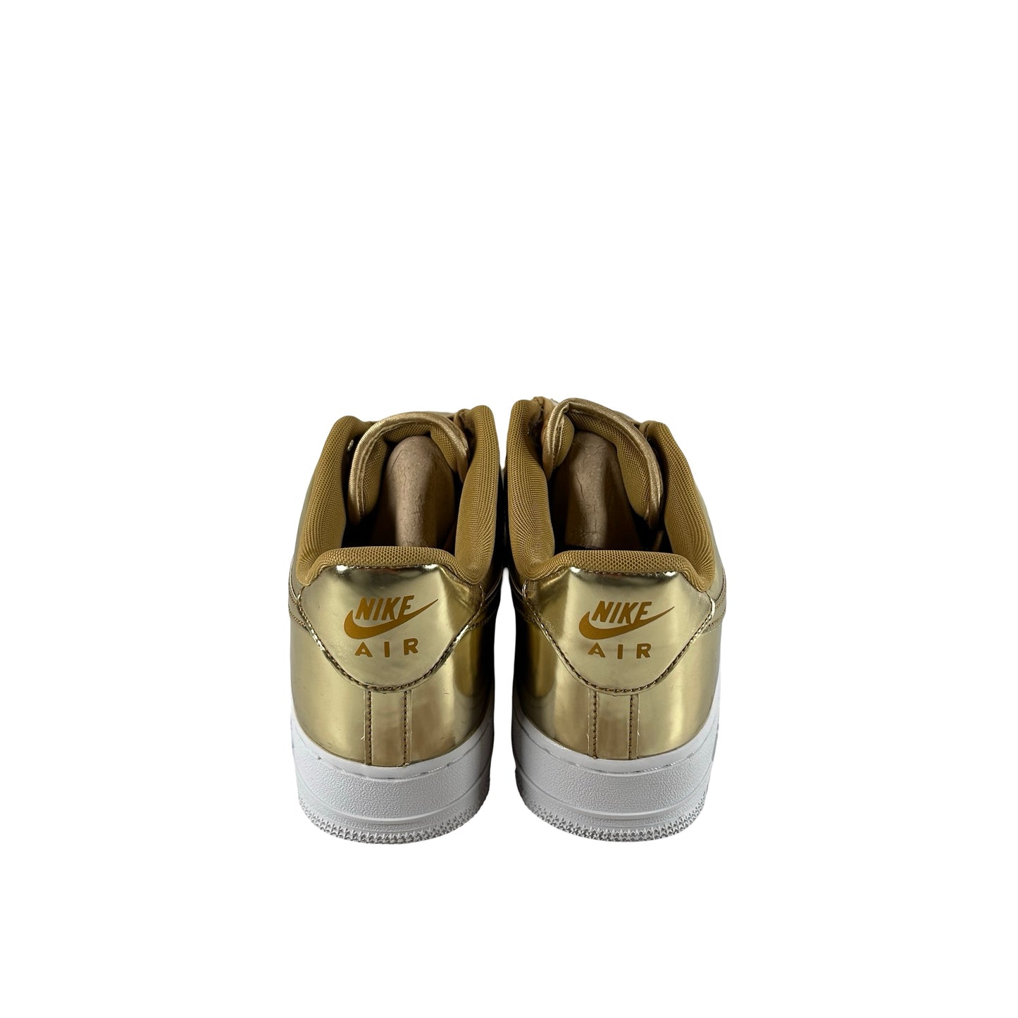 CQ6566 700 Nike Air Force 1 Low Metallic Gold (Women's) [USED] - 10.5W (VNDS) (Replace Box)
