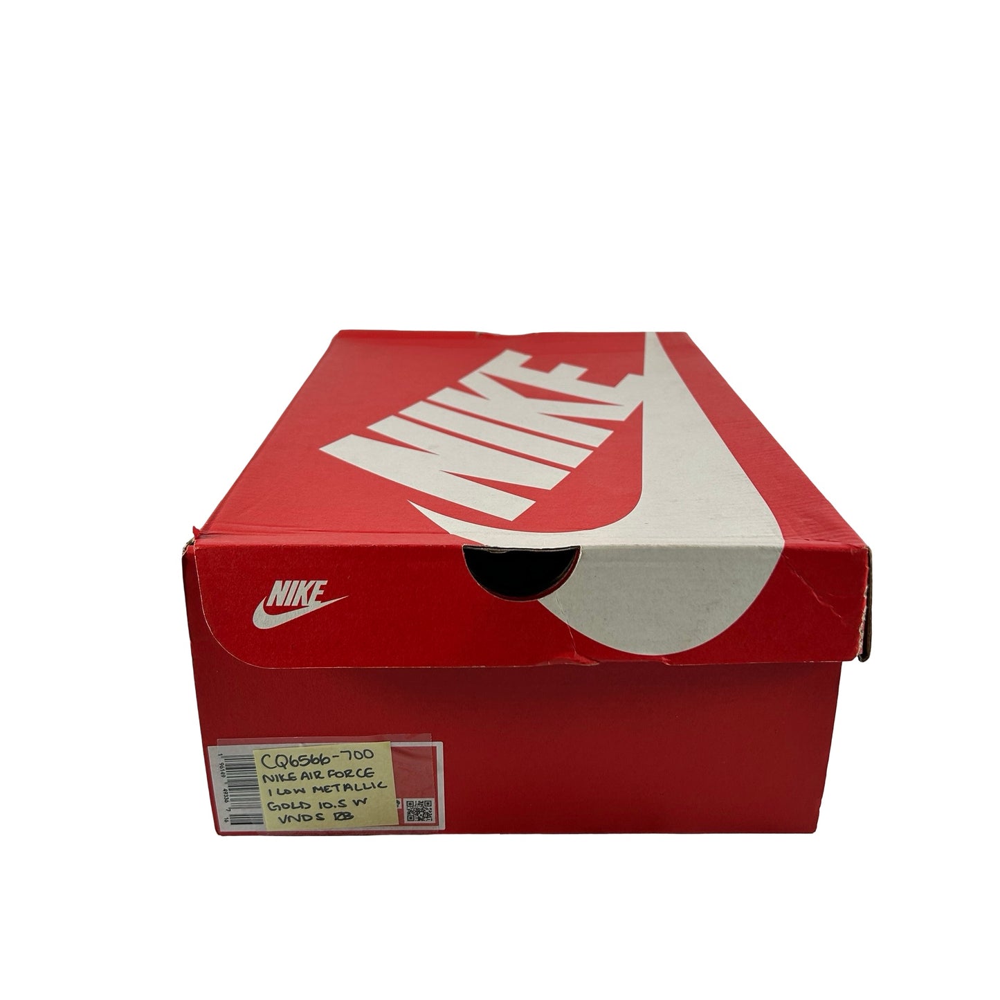 CQ6566 700 Nike Air Force 1 Low Metallic Gold (Women's) [USED] - 10.5W (VNDS) (Replace Box)