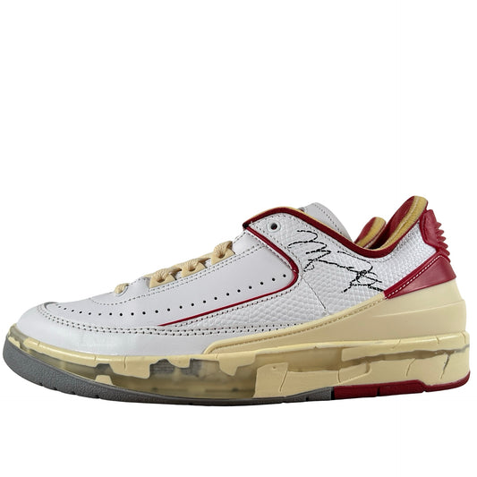 DJ4375 106 Jordan 2 Retro Low SP Off-White White Red [USED] - 6.5 M (Used)