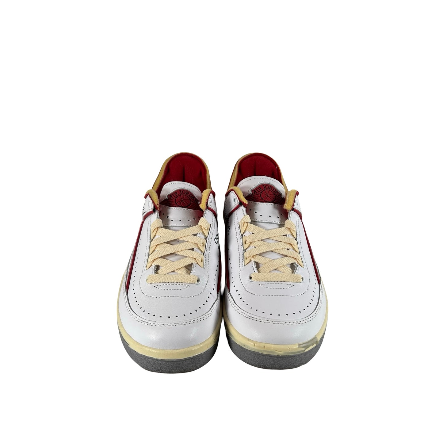 DJ4375 106 Jordan 2 Retro Low SP Off-White White Red [USED] - 6.5 M (Used)