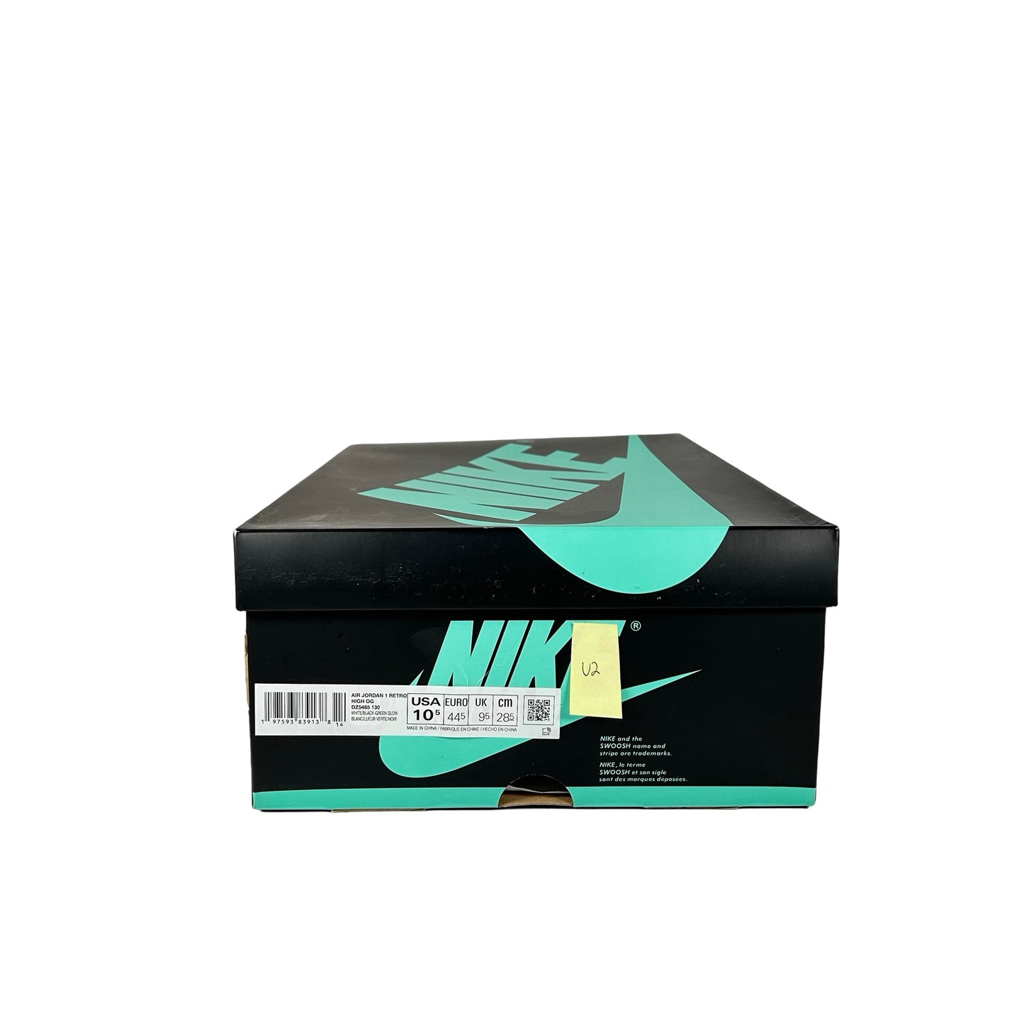 DZ5485 130 Jordan 1 Retro High OG Green Glow [USED] - 10.5 M (Used2)