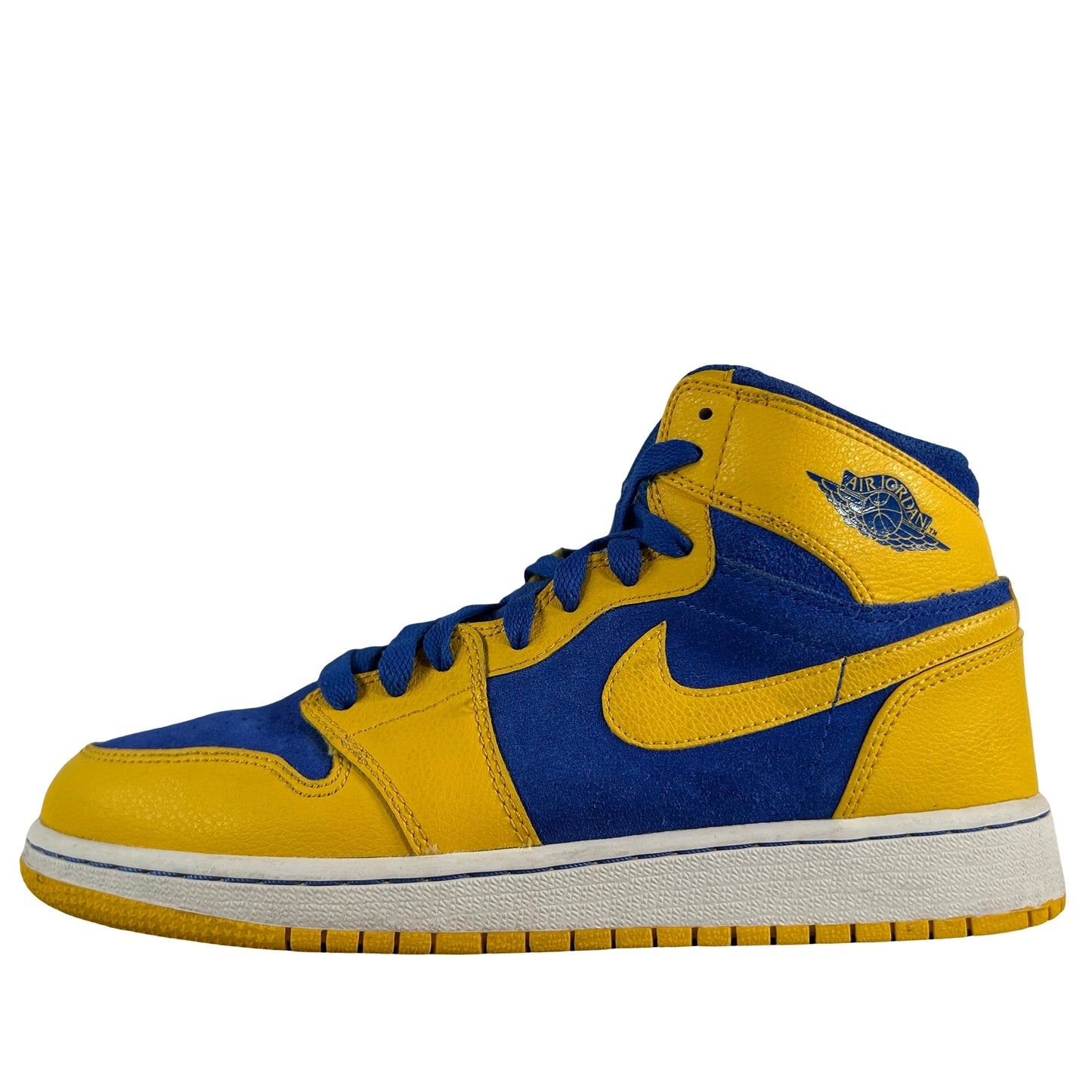 575441 707 Jordan 1 Retro High OG Laney (GS) [USED] - 6 Y (Used)