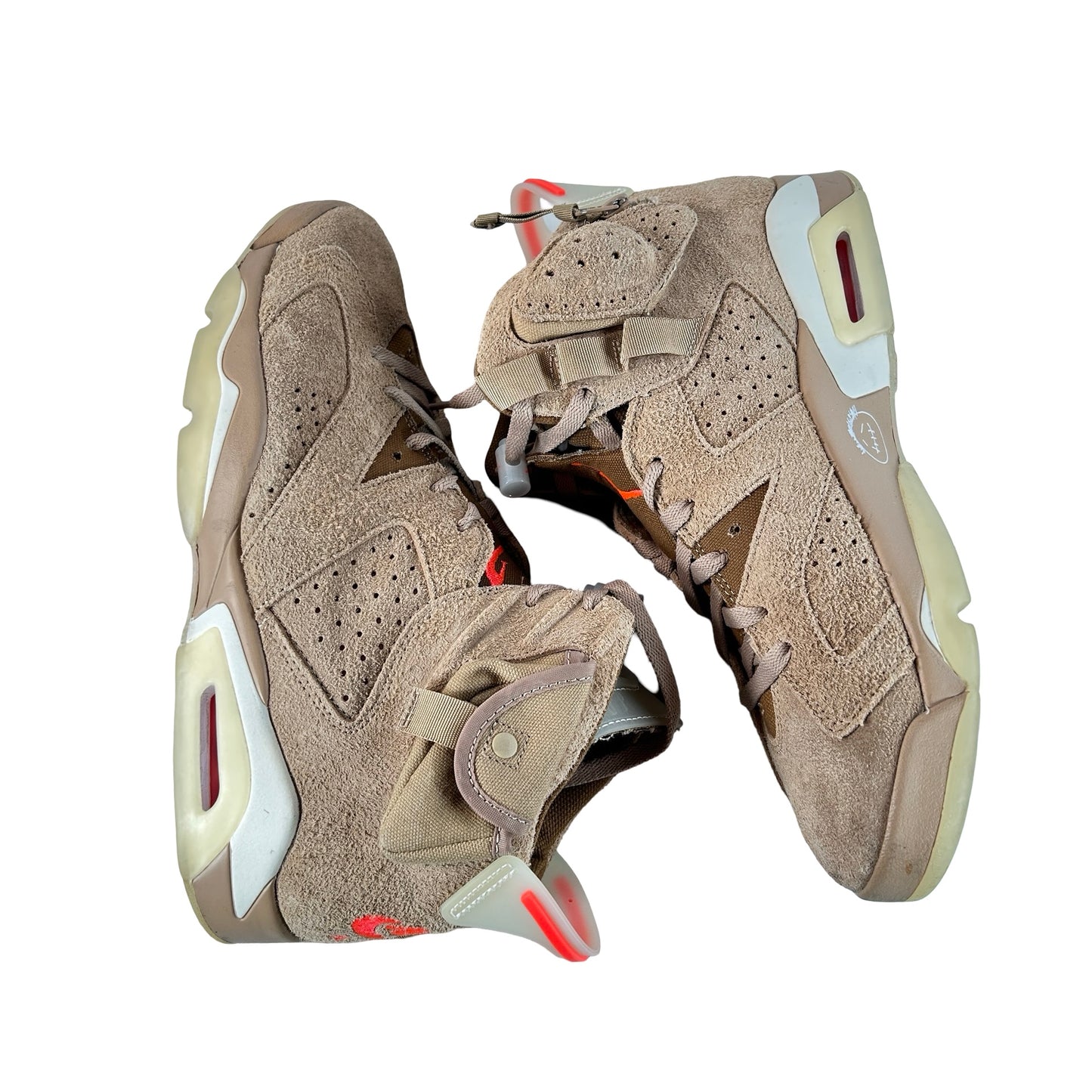DH0690 200 Jordan 6 Retro Travis Scott British Khaki [USED] - 11 M (Used15)