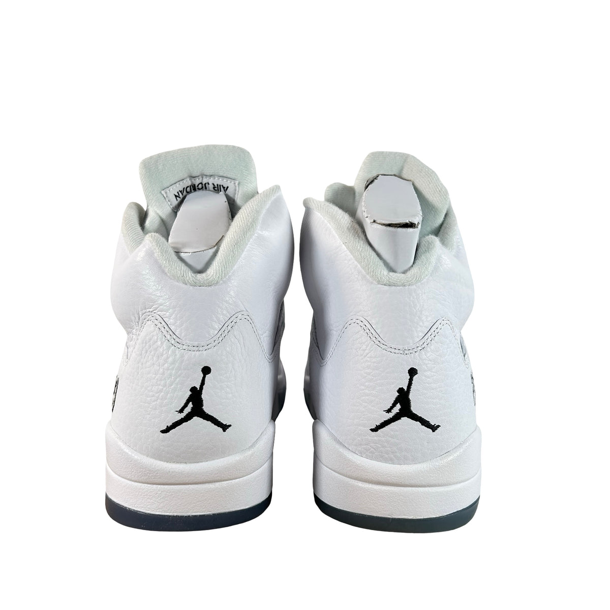 136027 130 Jordan 5 Retro Metallic White (2015) - 11 M (Yellowing) (Replace Box)