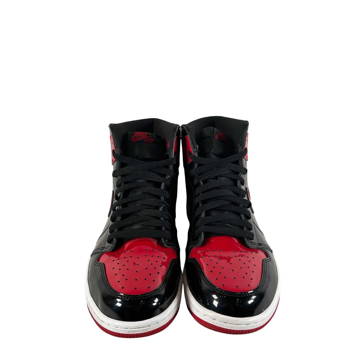 555088 063 Jordan 1 Retro High OG Patent Bred [USED] - 11 M (Used7)