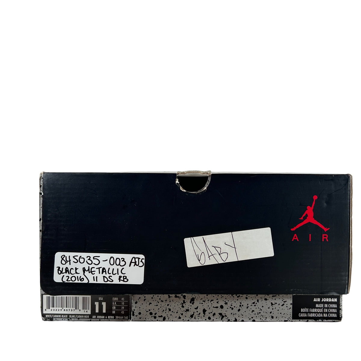 845035 003 Air Jordan 5 Retro Black Metallic (2016)