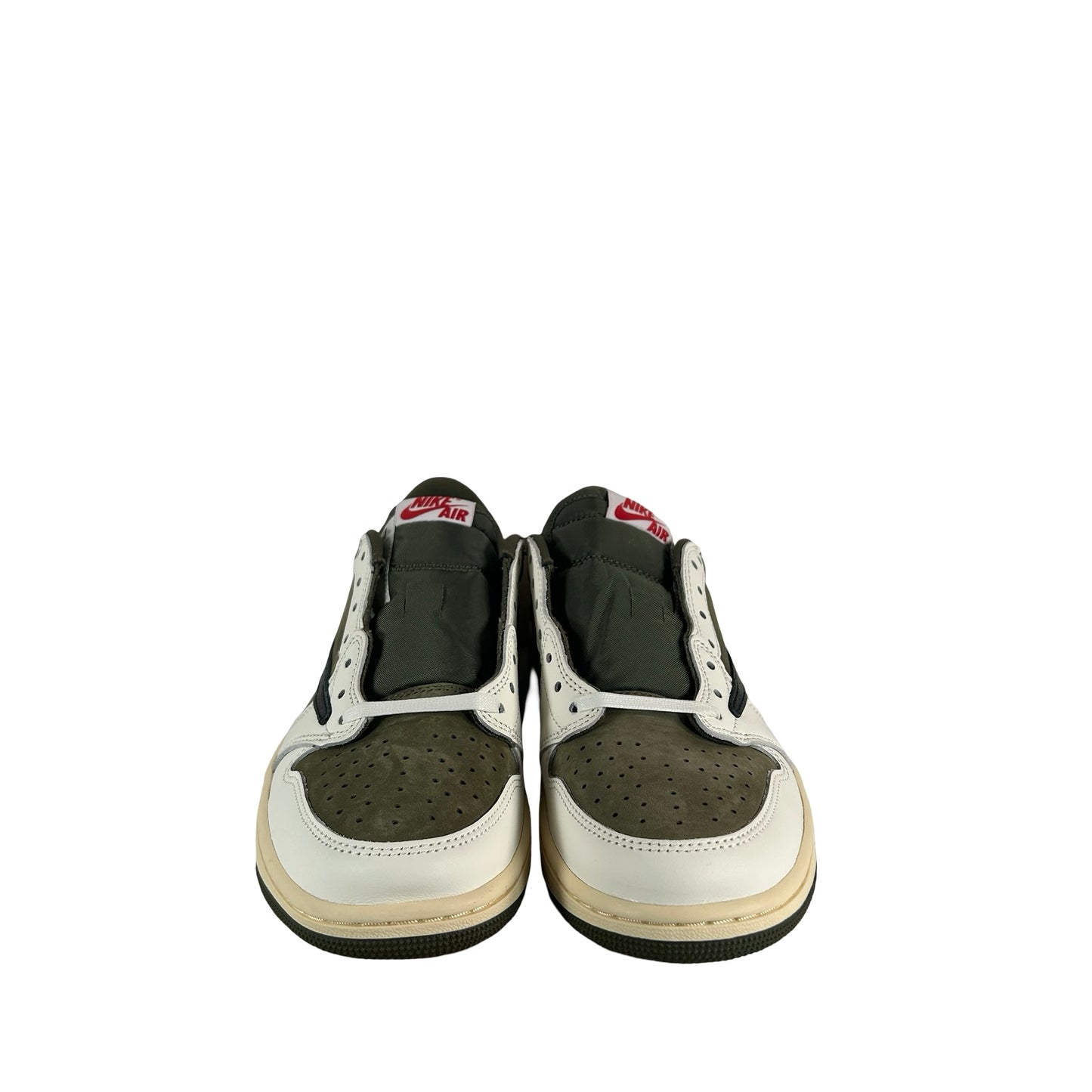 DM7866 200 Jordan 1 Retro Low OG SP Travis Scott Medium Olive [CONDITIONAL] - 8.5 M (Small Indent Right Foot) (Replace Box)