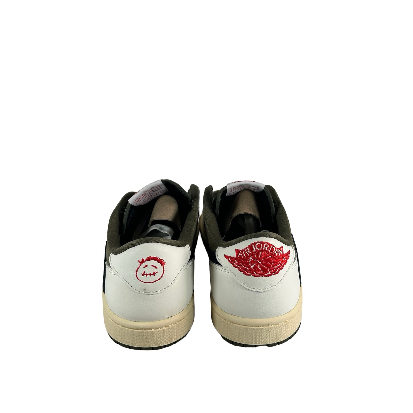 DM7866 200 Jordan 1 Retro Low OG SP Travis Scott Medium Olive [CONDITIONAL] - 8.5 M (Small Indent Right Foot) (Replace Box)