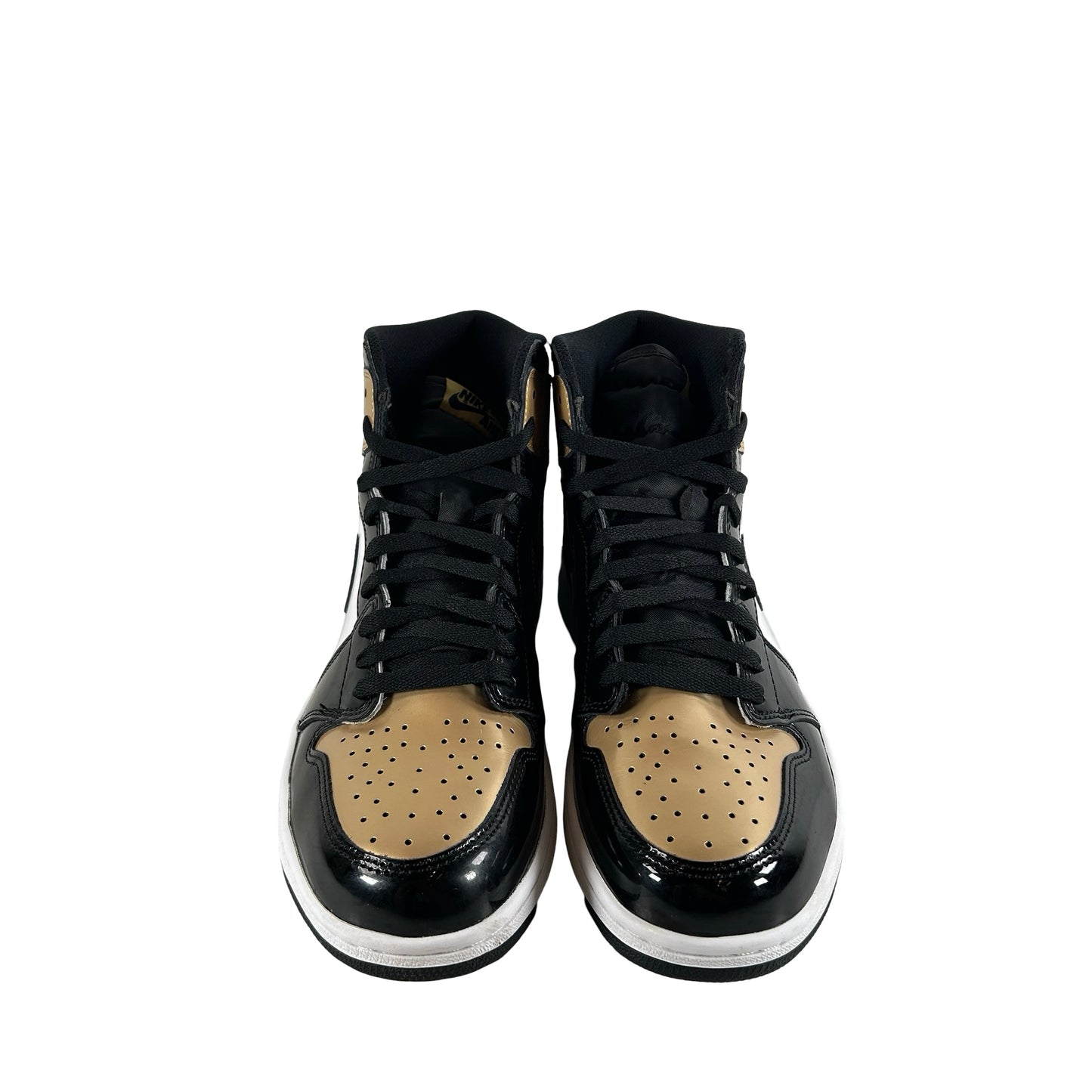 861428 007 Jordan 1 Retro High NRG Patent Gold Toe [USED] - 11 M (Used4)