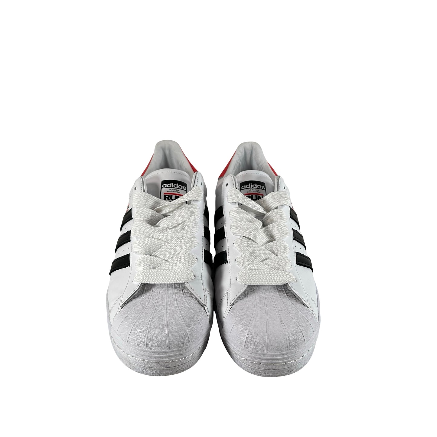 FX7616 adidas Superstar 50 Run DMC White [USED] - 11 M (Used)