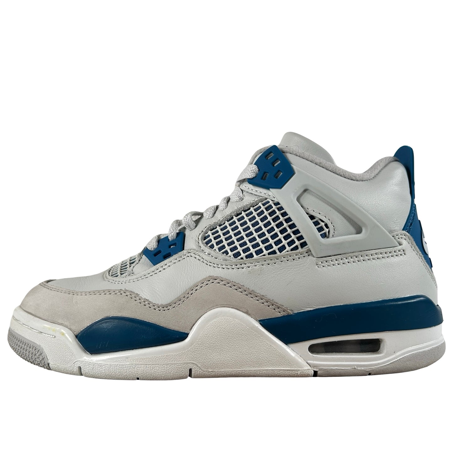 HF4281 141 Jordan 4 Retro Military Blue (2024) (GS) [USED] - 4.5 Y (Used) (No Box)