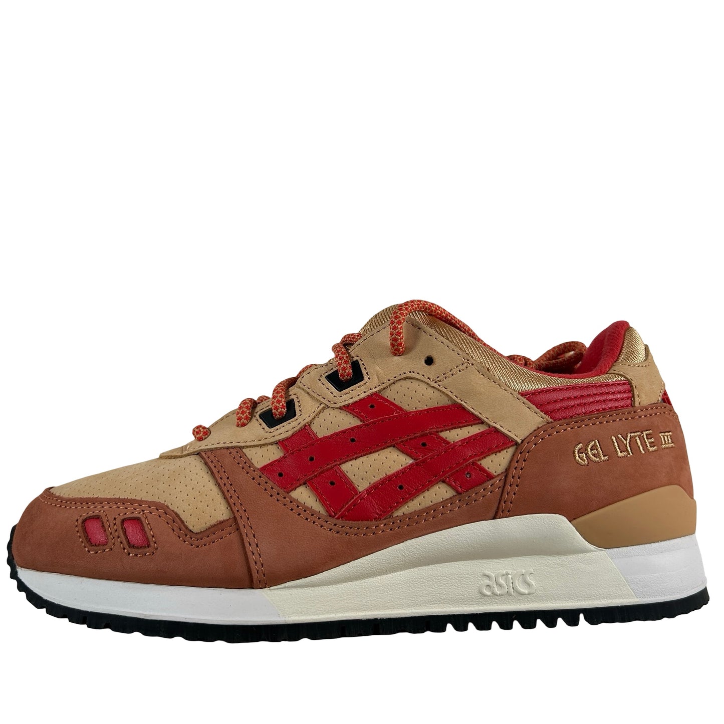 1201A962 200 ASICS Gel-Lyte III '07 Remastered Kith Marvel X-Men Gambit Opened Box (Trading Card Not Included) [USED] - 5.5 M (Used) (Replace Box)