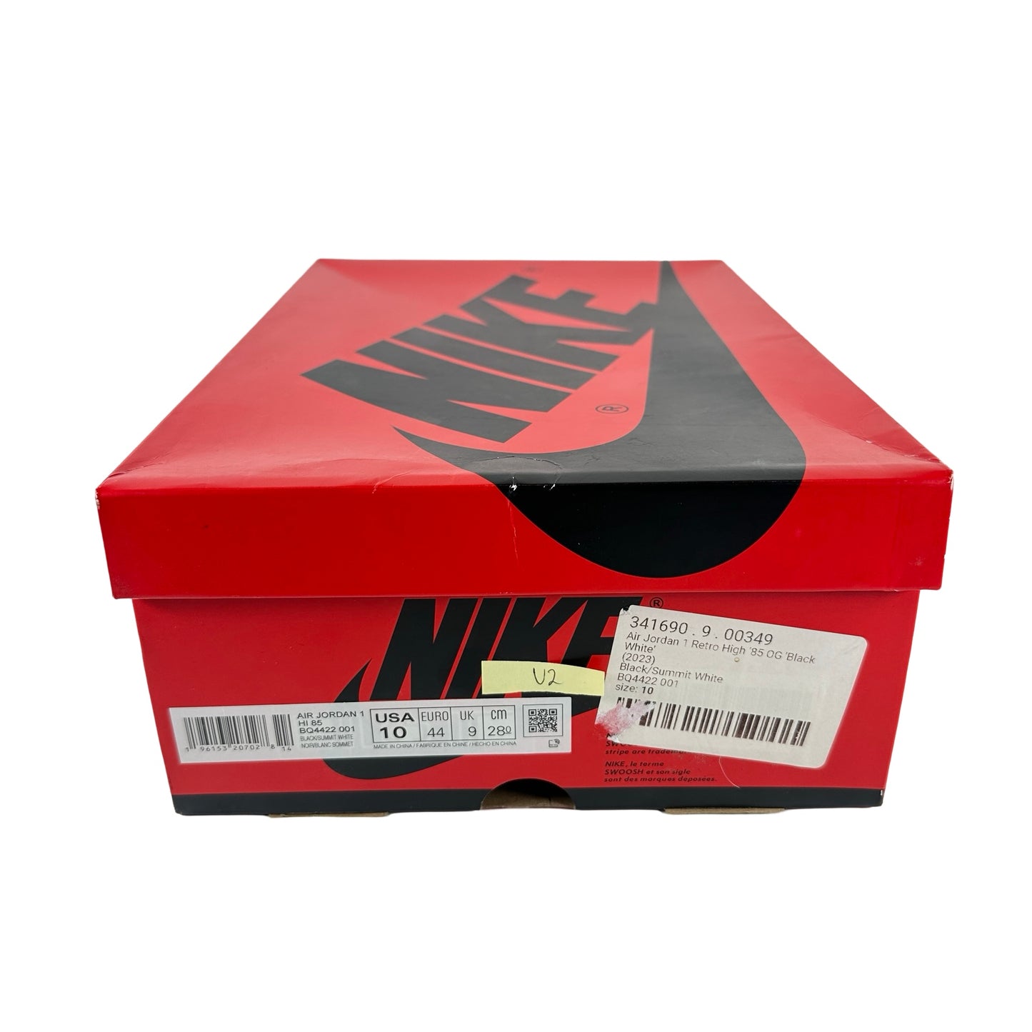 BQ4422 001 Jordan 1 Retro High 85 Black White (2023) [USED] - 10 M (Used2)
