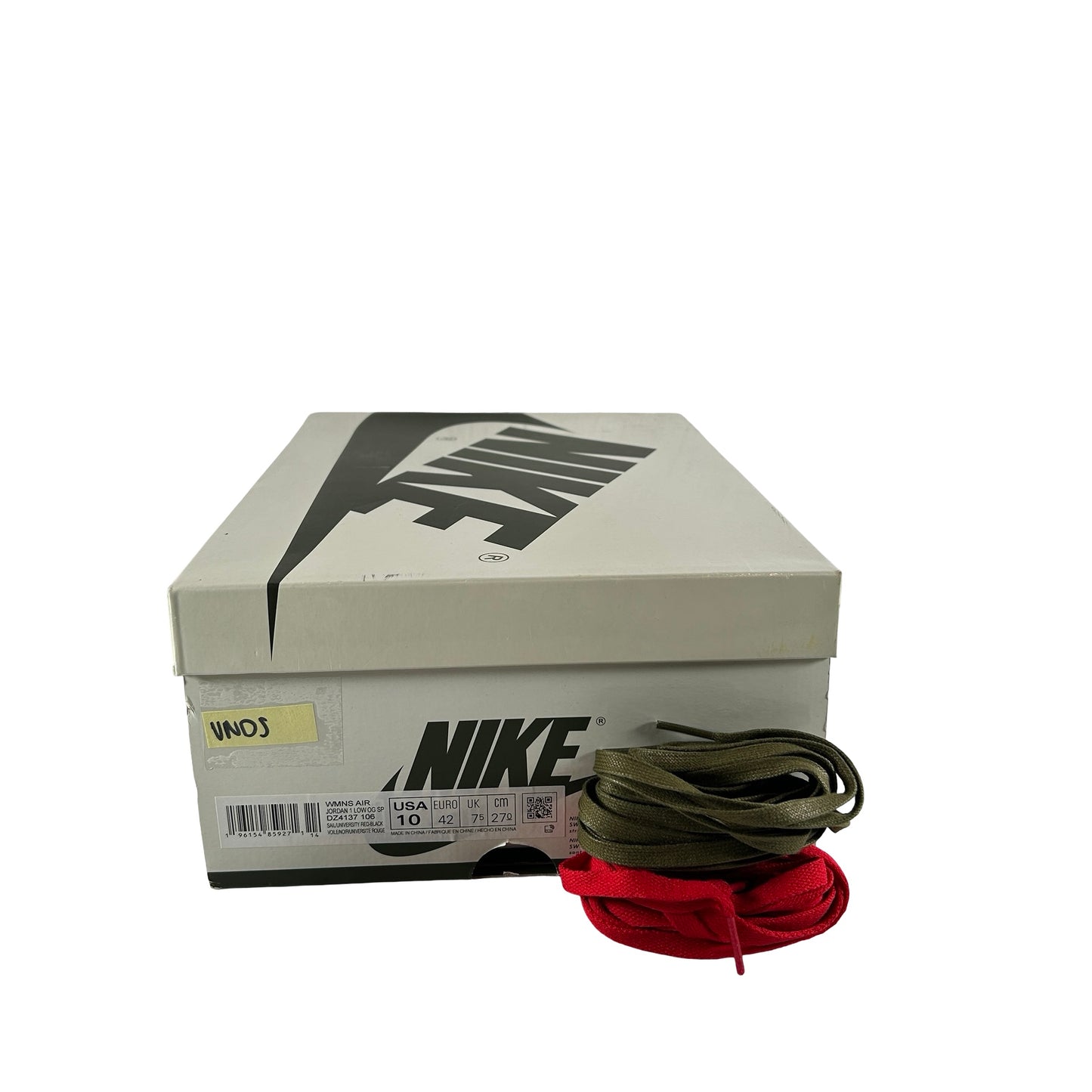 DZ4137 106 Jordan 1 Retro Low OG SP Travis Scott Olive (W) [USED] - 10 W (VNDS)