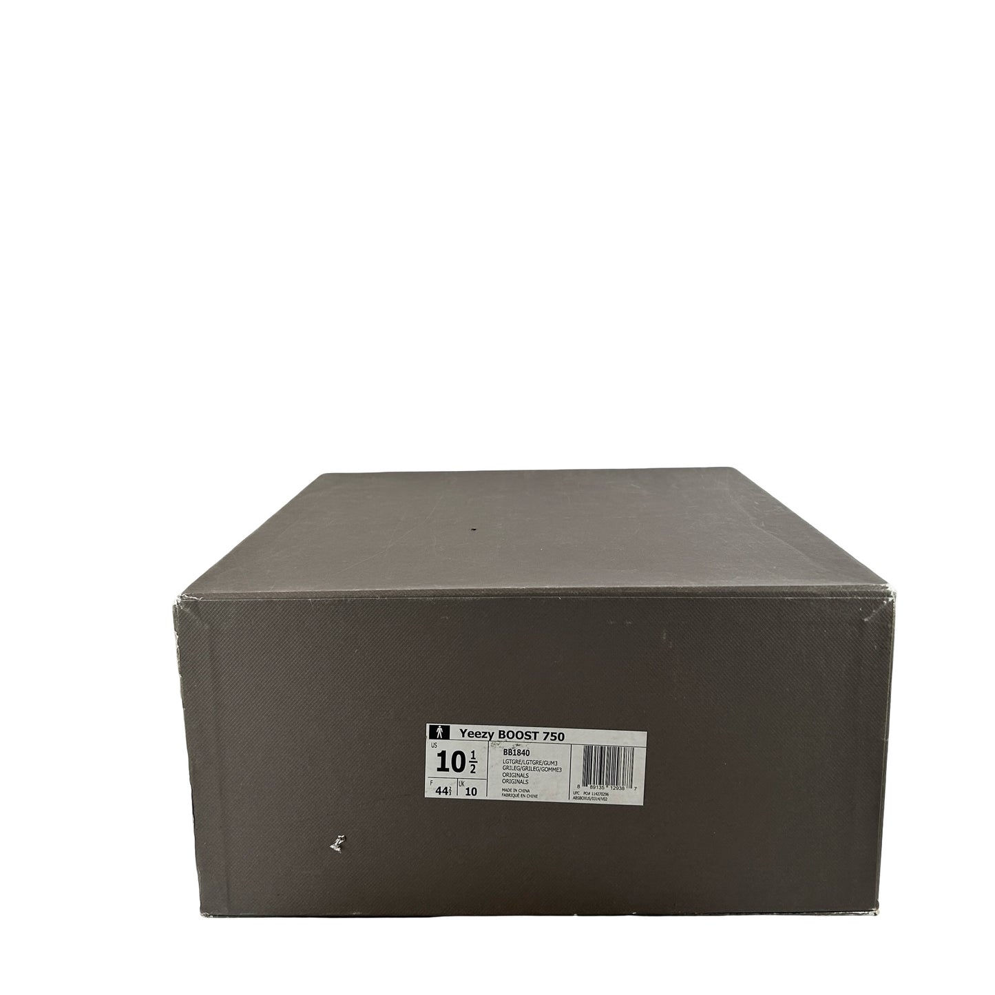 BB1840 adidas Yeezy Boost 750 Light Grey Glow In the Dark [USED] - 10.5 M (Used)