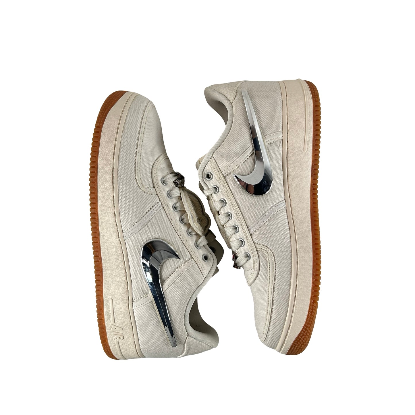 AQ4211 101 Nike Air Force 1 Low Travis Scott Sail [USED] - 10 M (VNDS)