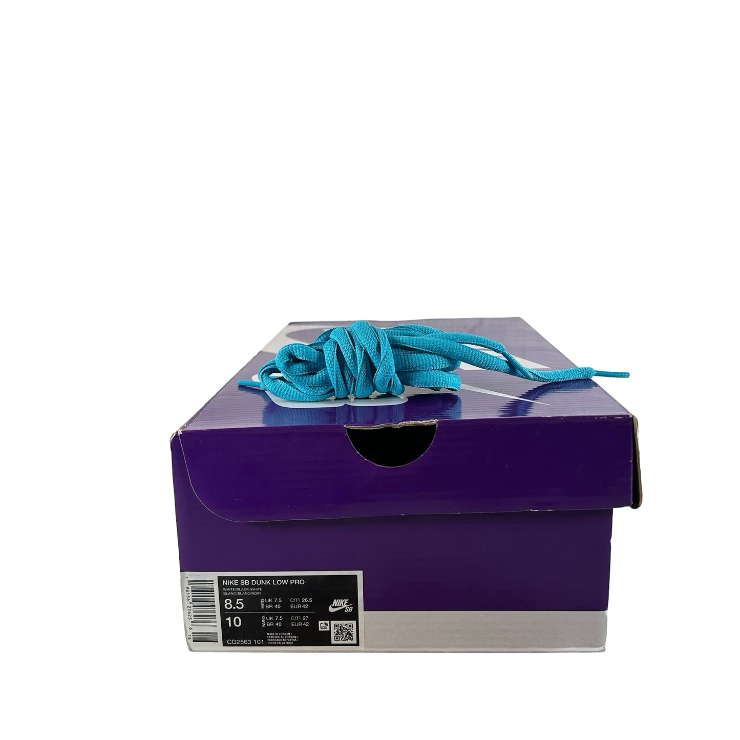 CD2563 101 Nike SB Dunk Low Pro White Gum [USED] - 8.5 M (Used)