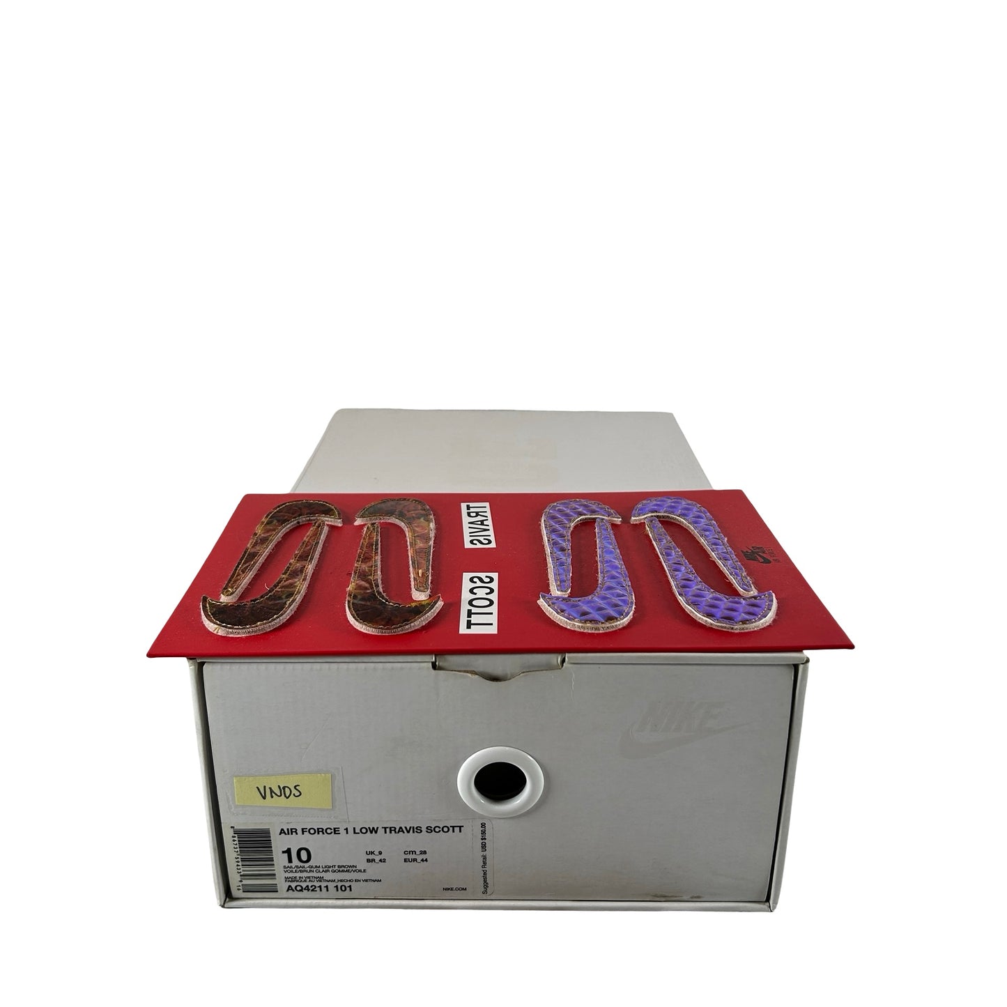 AQ4211 101 Nike Air Force 1 Low Travis Scott Sail [USED] - 10 M (VNDS)